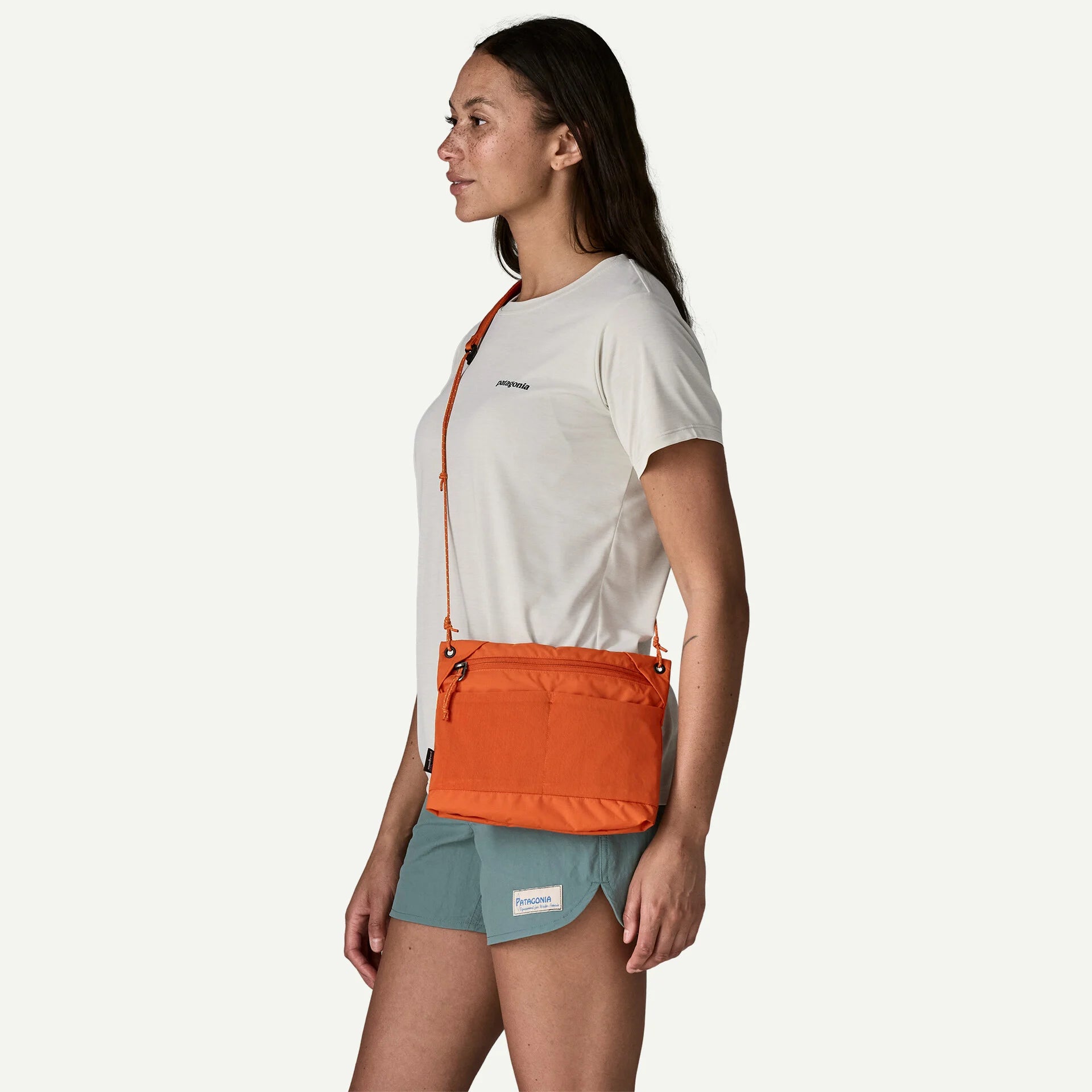 Terravia Sacoche Crossbody Bag 3L - Coal Orange