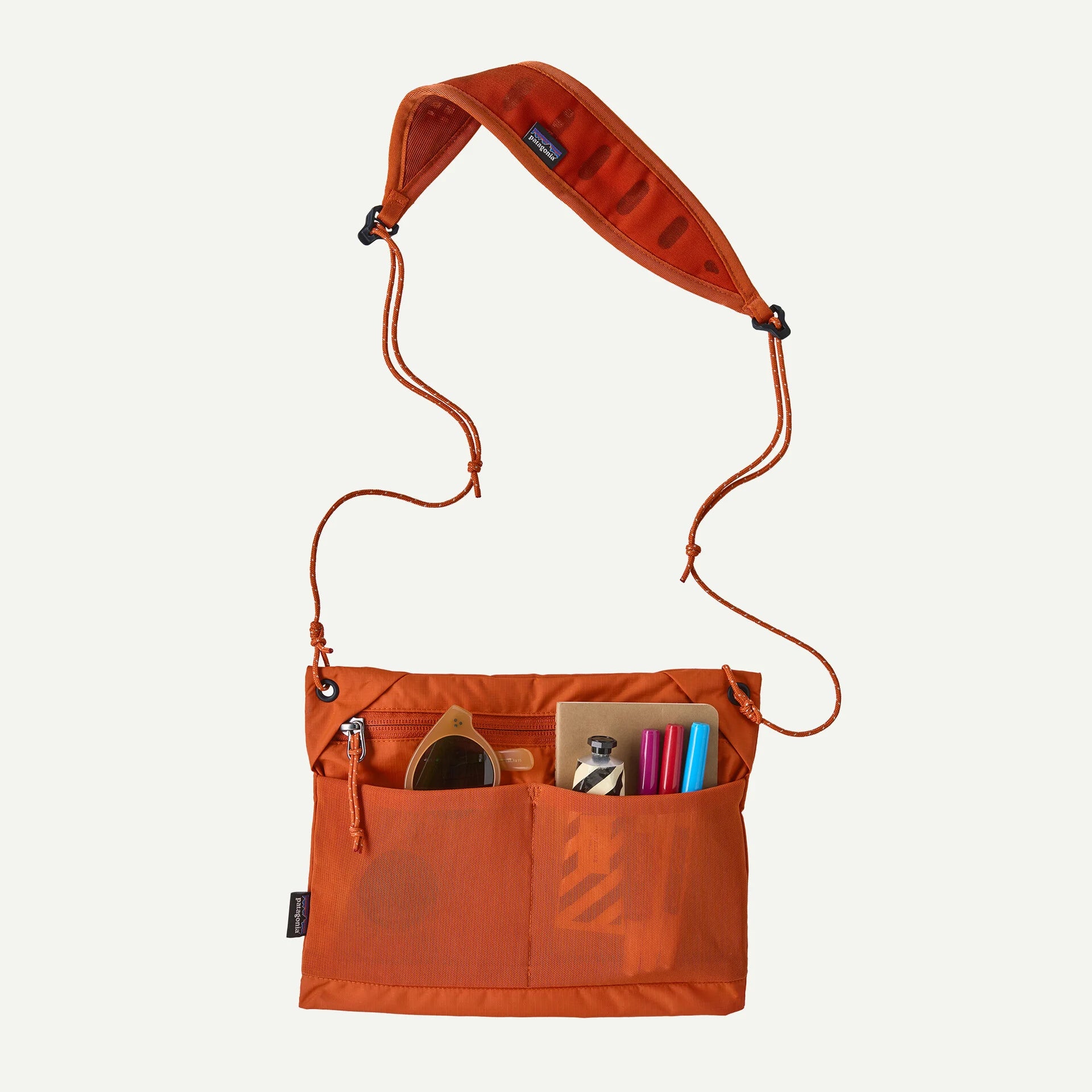 Terravia Sacoche Crossbody Bag 3L - Coal Orange