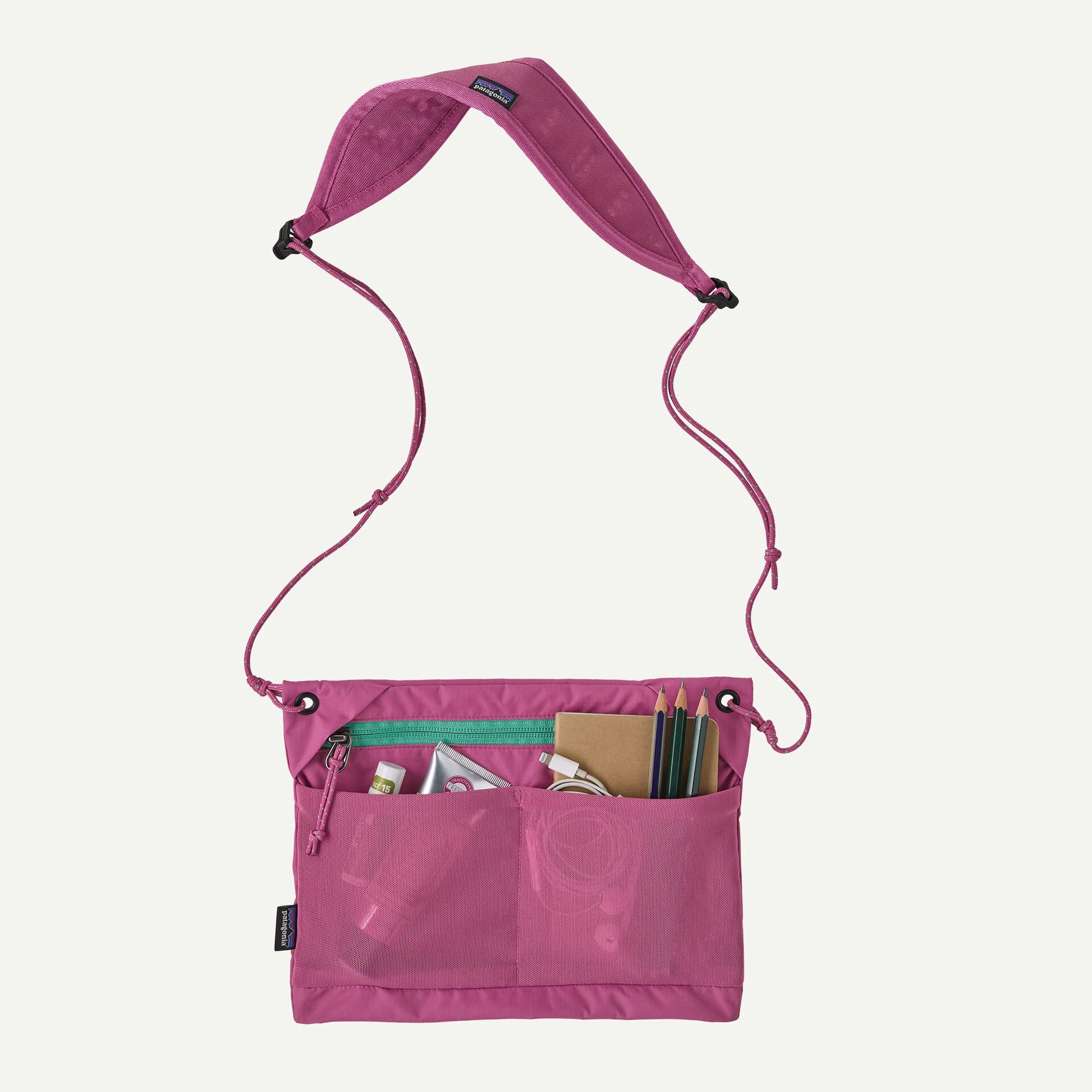 Terravia Sacoche Crossbody Bag 3L - Faded Magenta