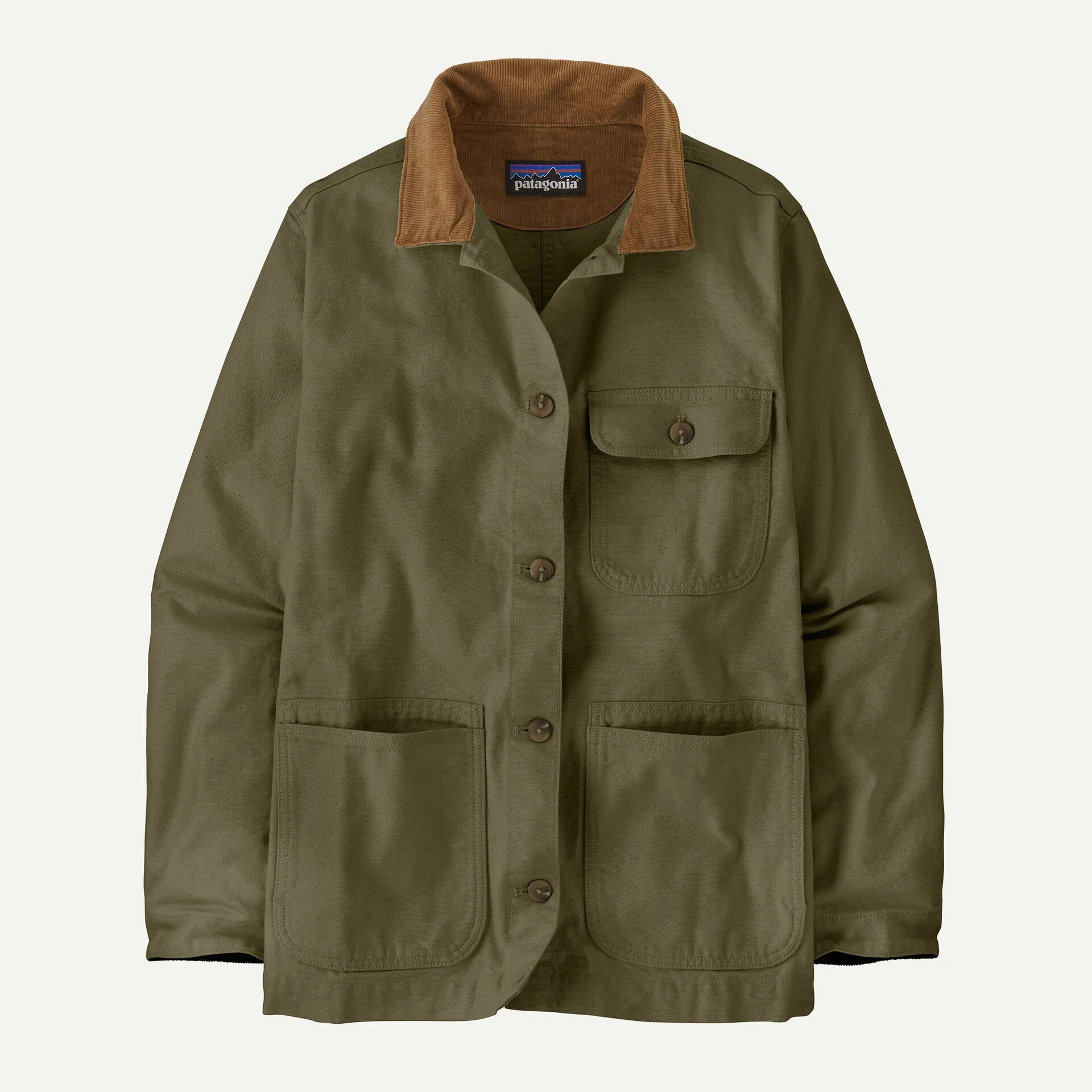 W'S Canvas Coat - Basin Green