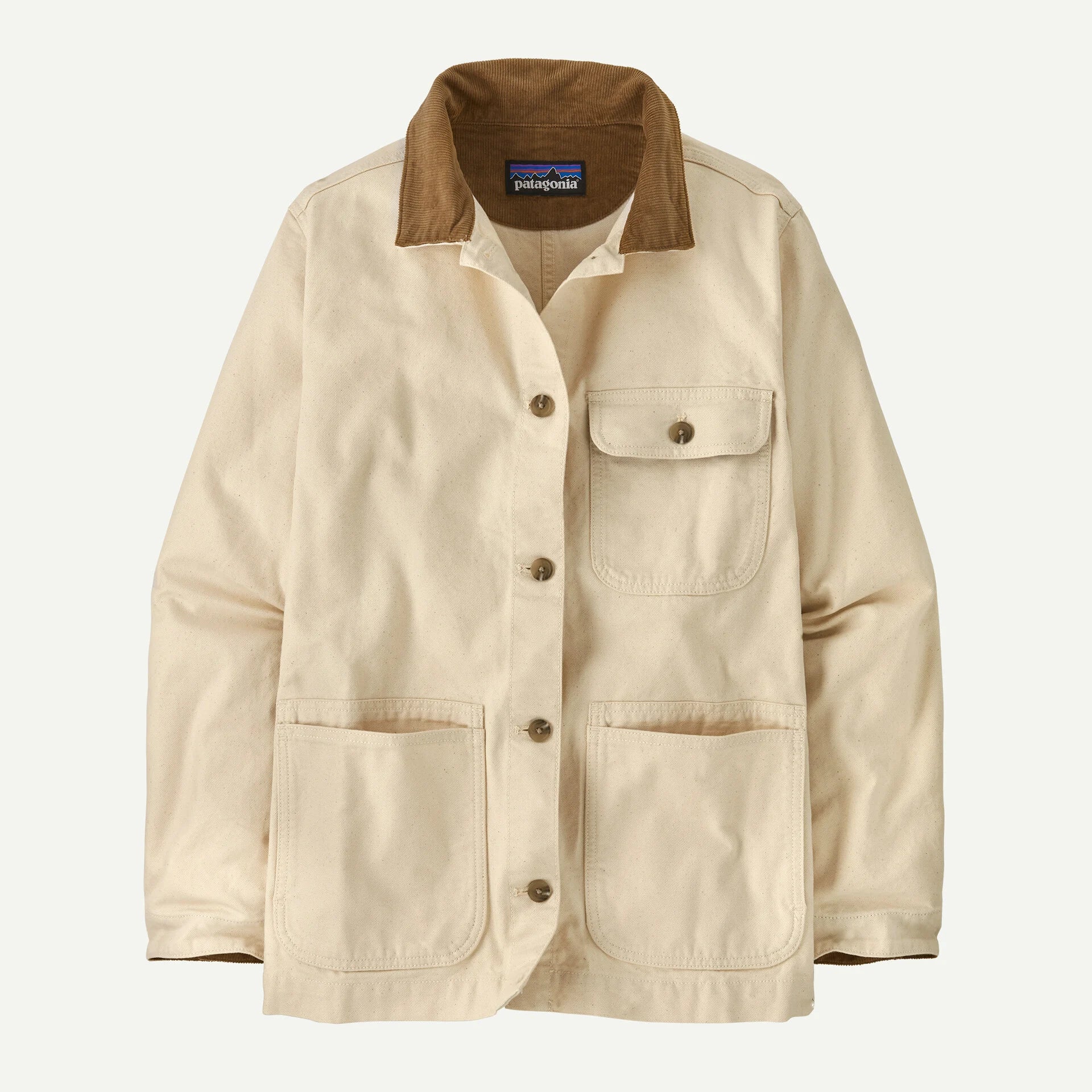 W'S Canvas Coat - Natural