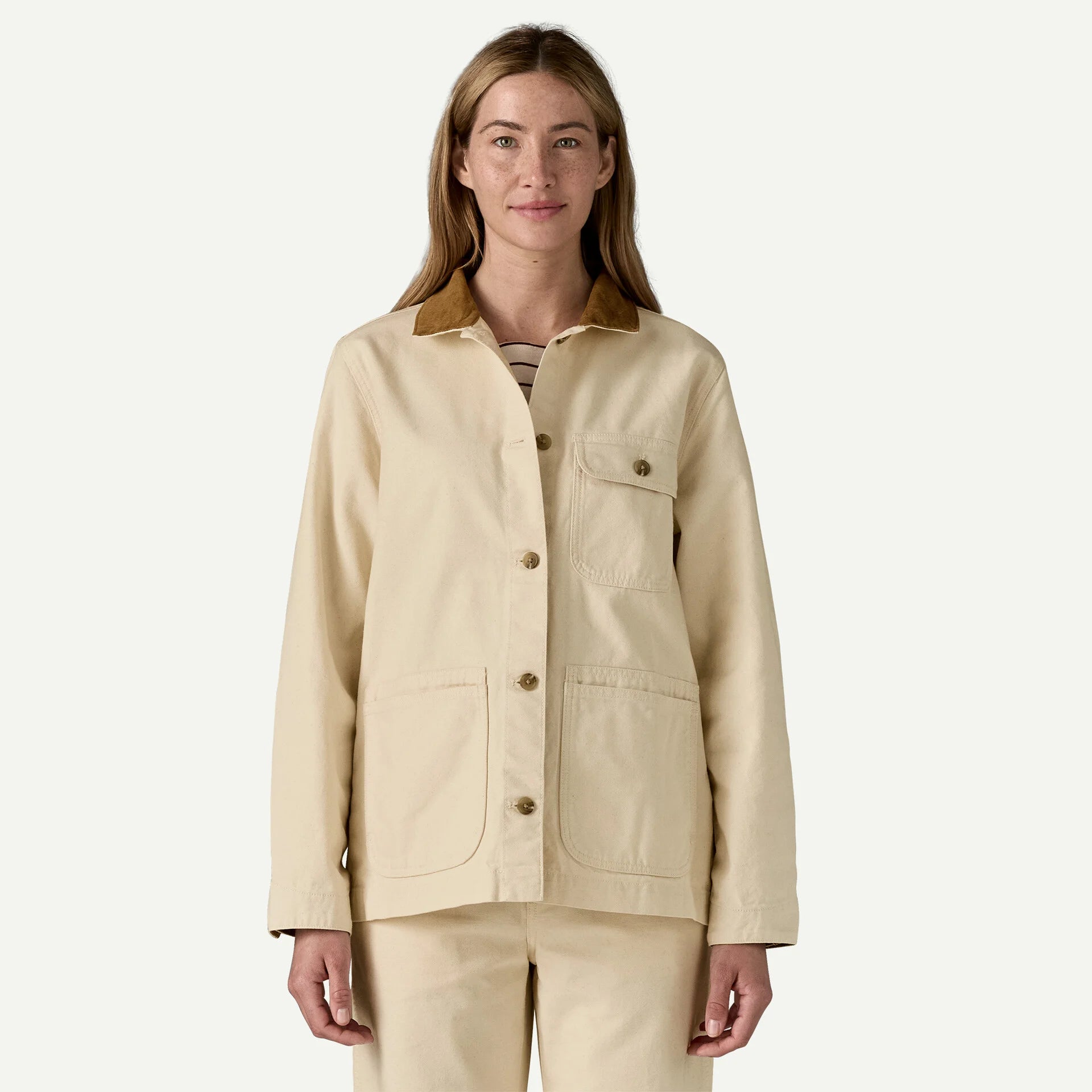 W'S Canvas Coat - Natural