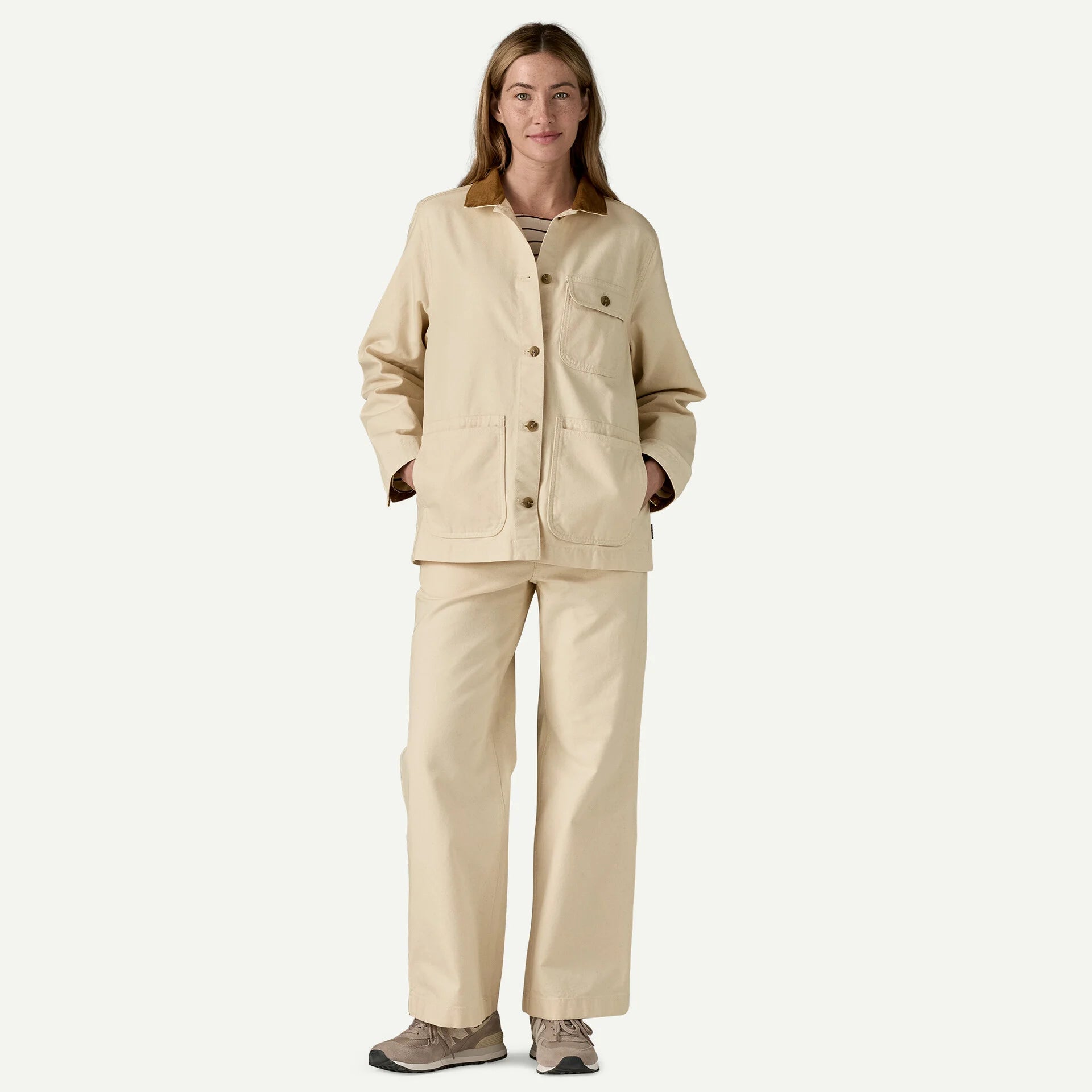 W'S Canvas Coat - Natural