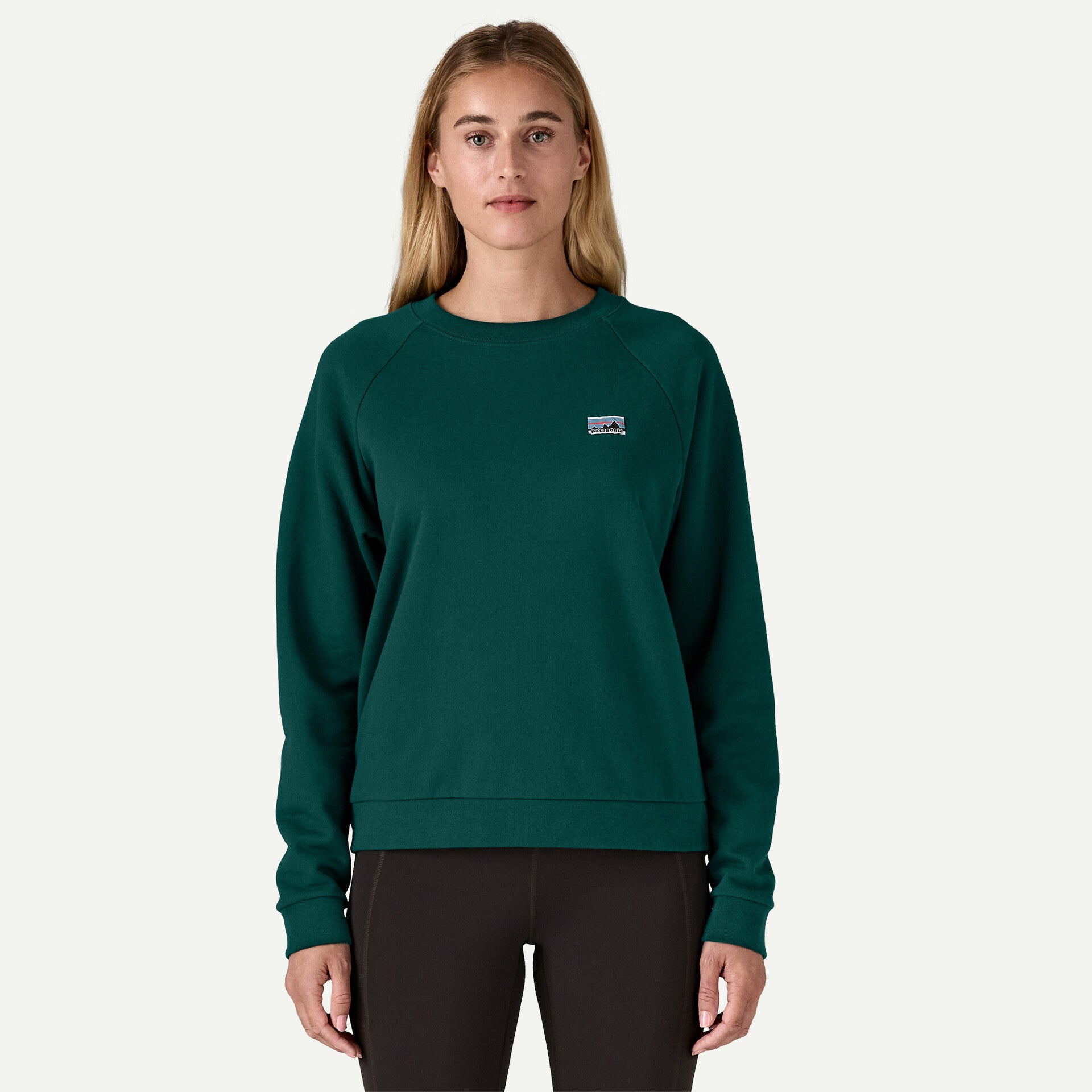 W'S Organic Cotton Sweater – Cascade Green