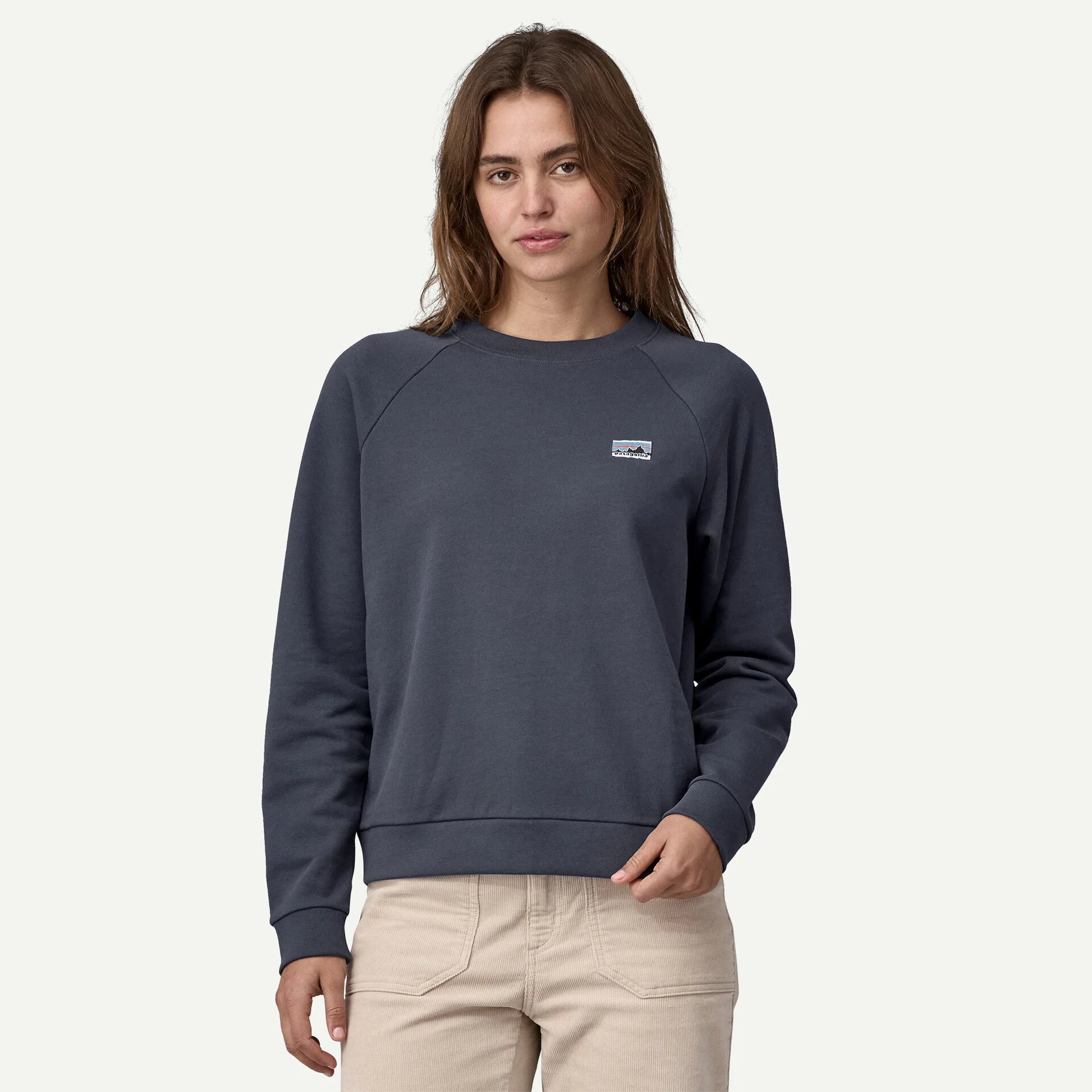 W'S Organic Cotton Sweater - Smolder Blue