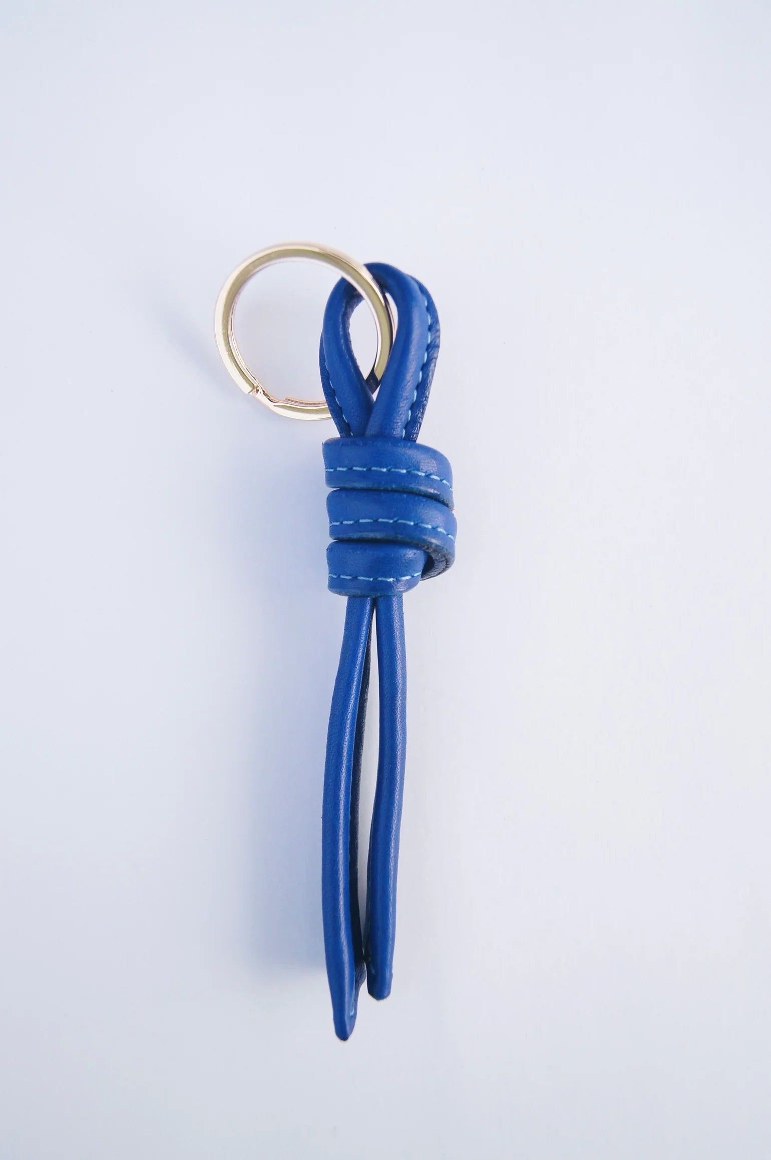 Knot Keychain - Blue