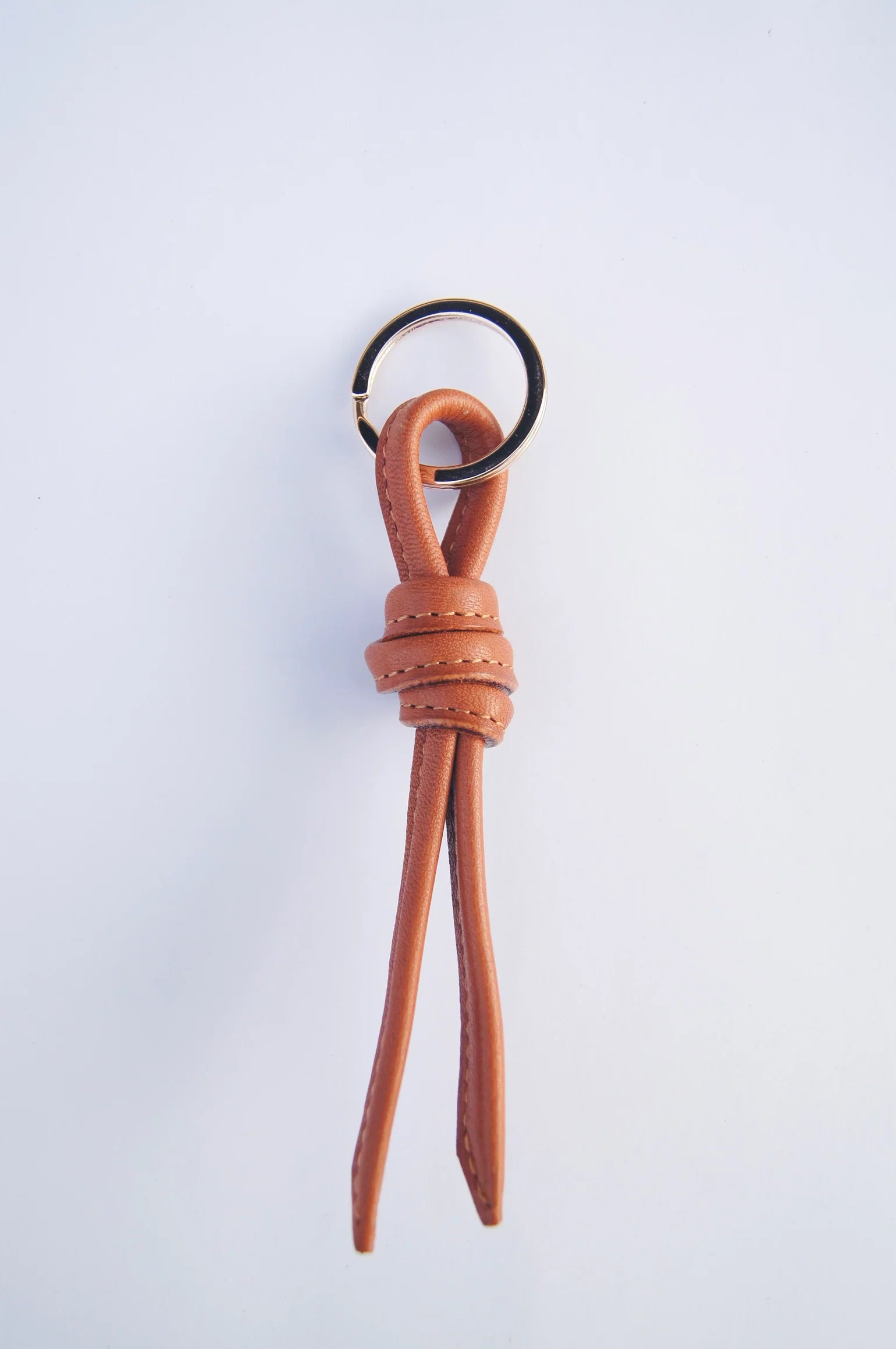 Knot Keychain - Camel