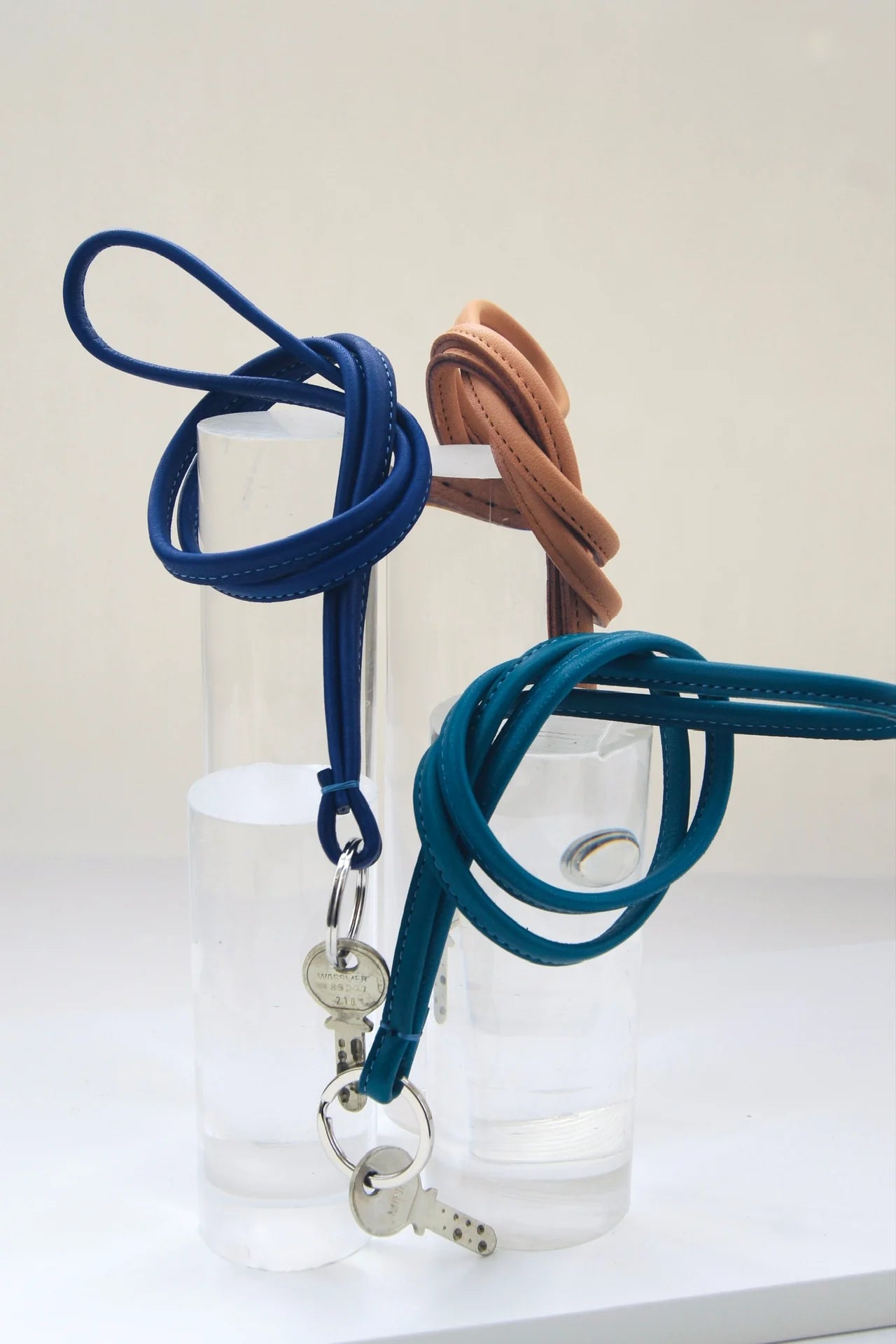 Long Keychain - Blue