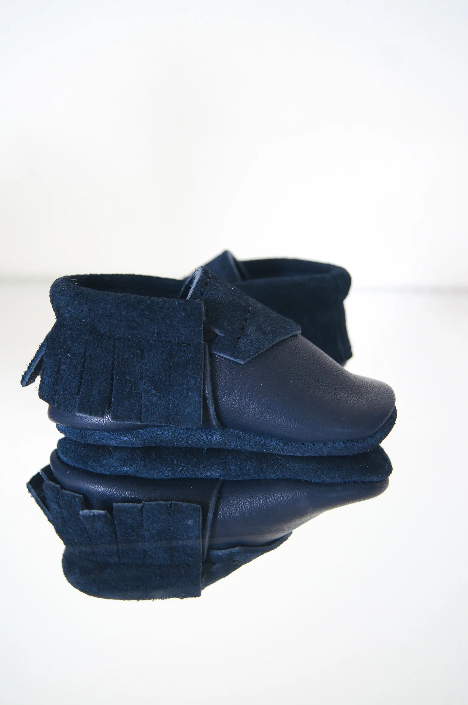 Navy Moccs