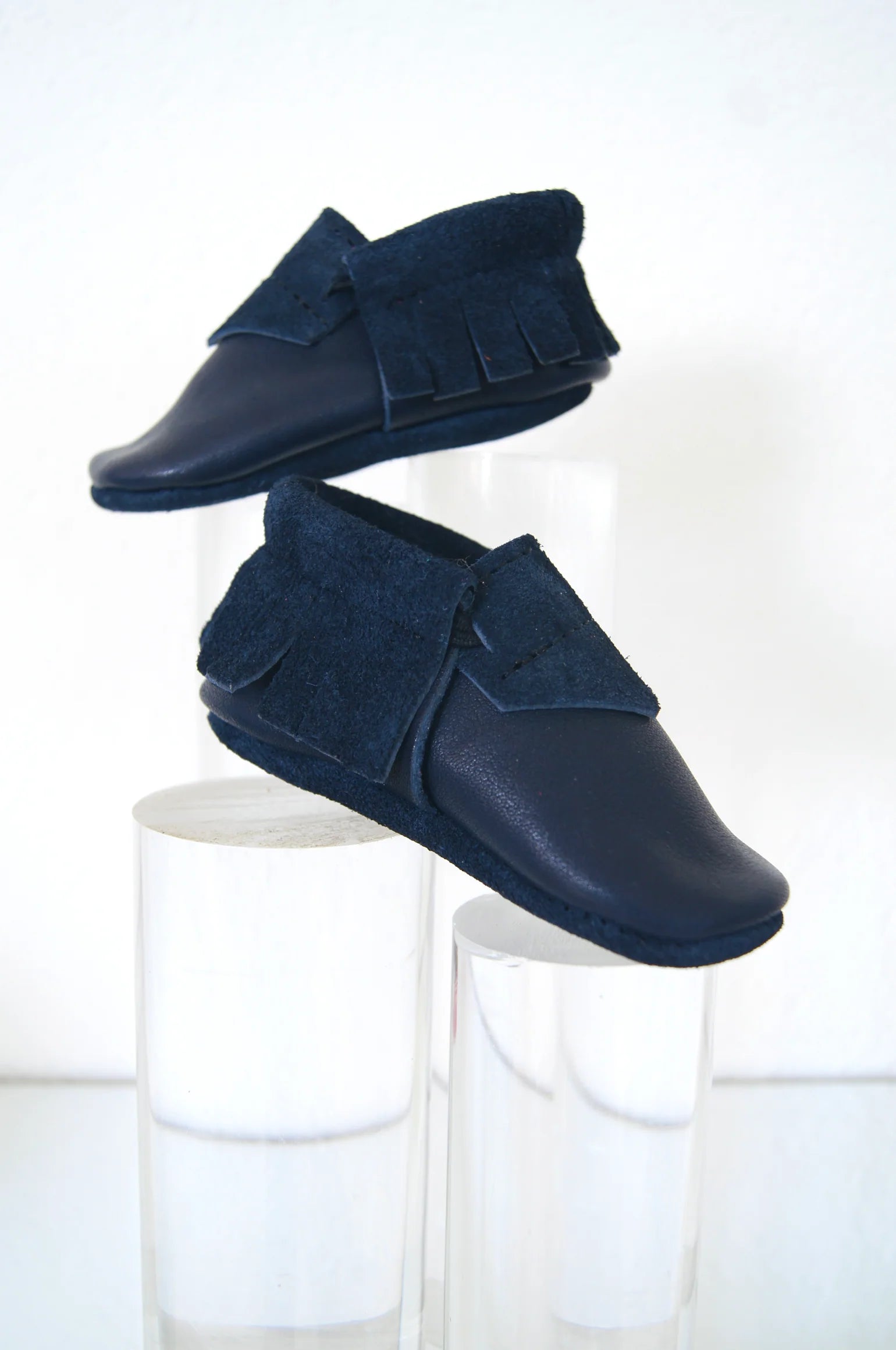Navy Moccs