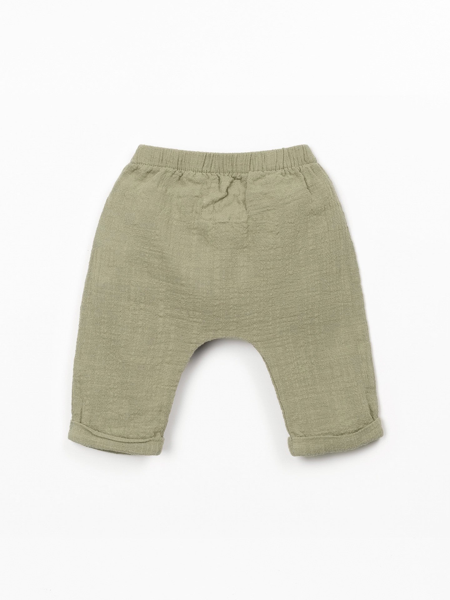 Baby Cotton Trousers - Khaki