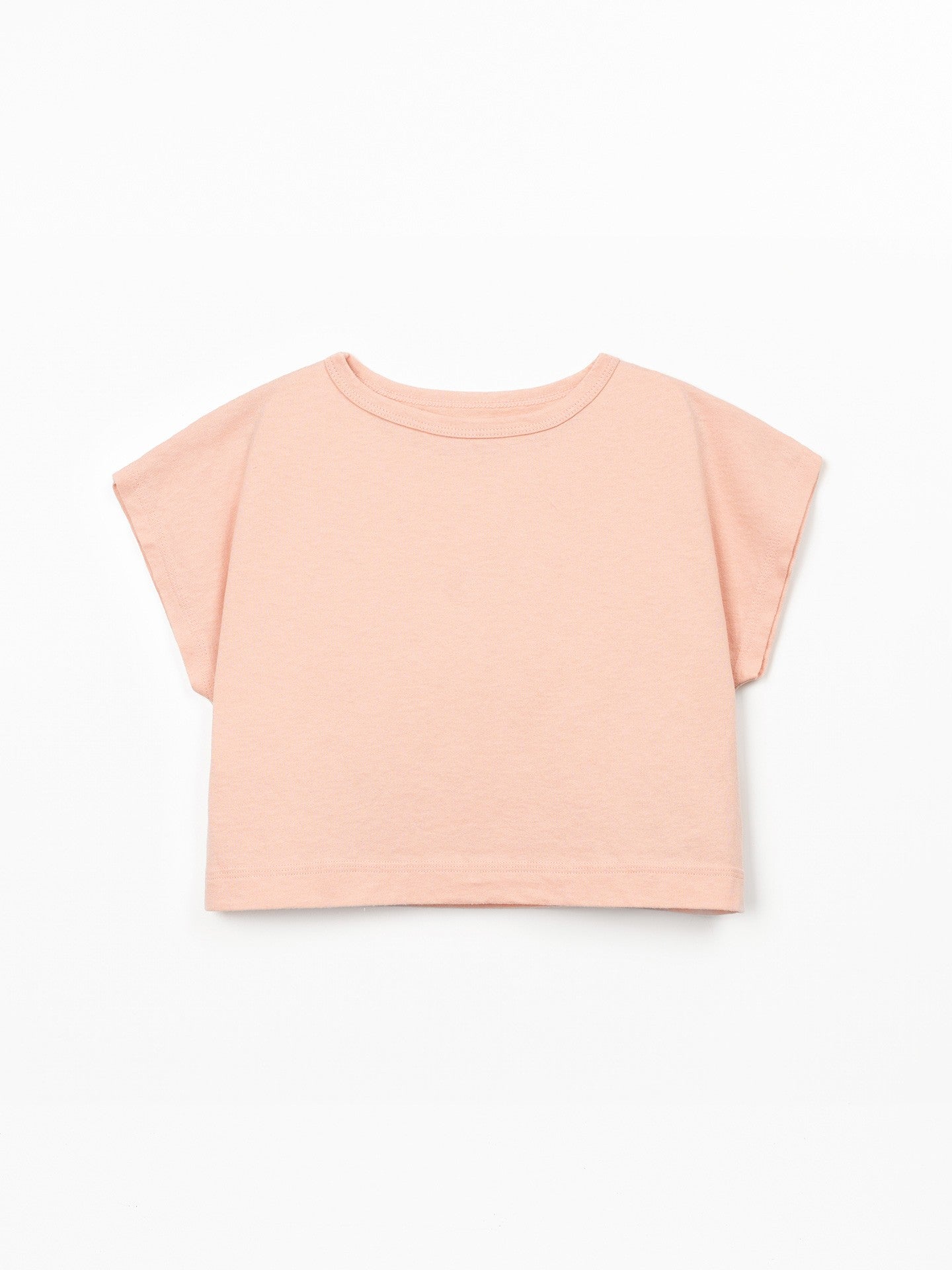 Cropped T-Shirt - Salmon