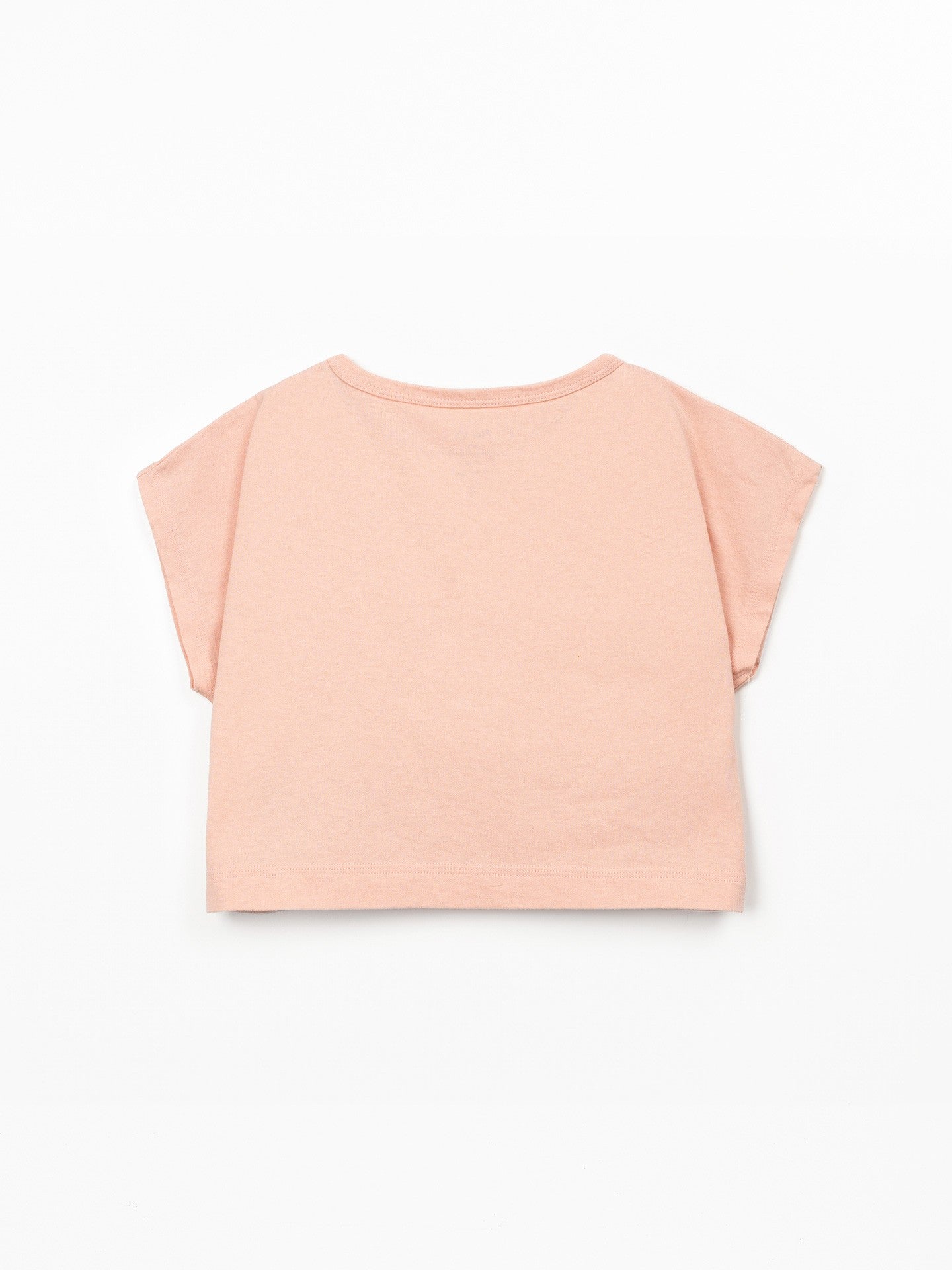 Cropped T-Shirt - Salmon