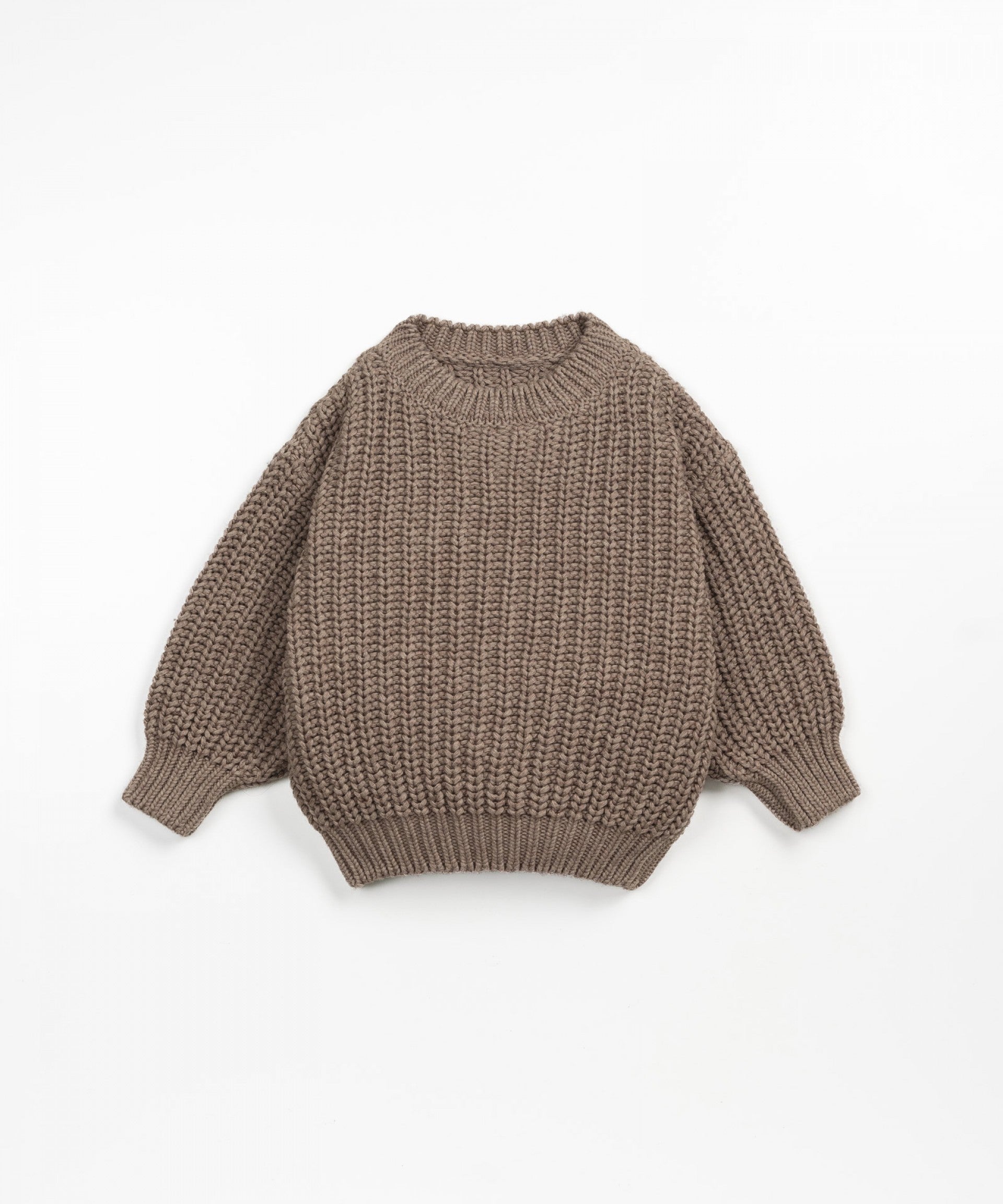 Knit Sweater - Brown