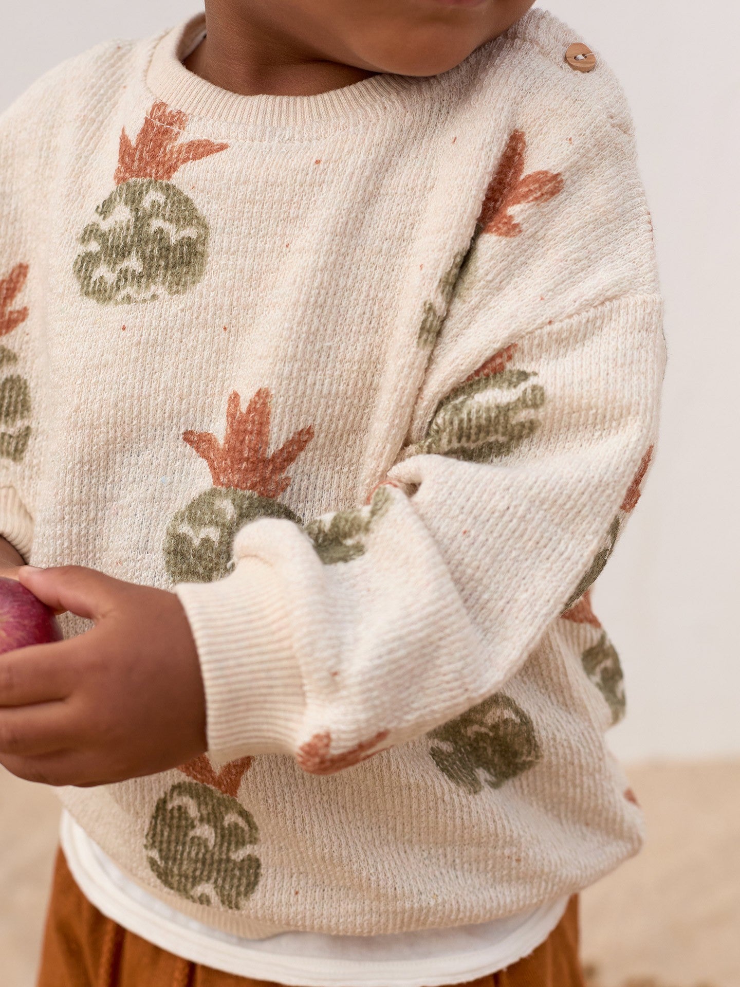 Sweater - Pineapple Print