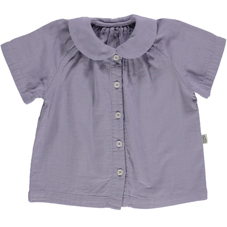 Ancolie Blouse - Lavender Aura