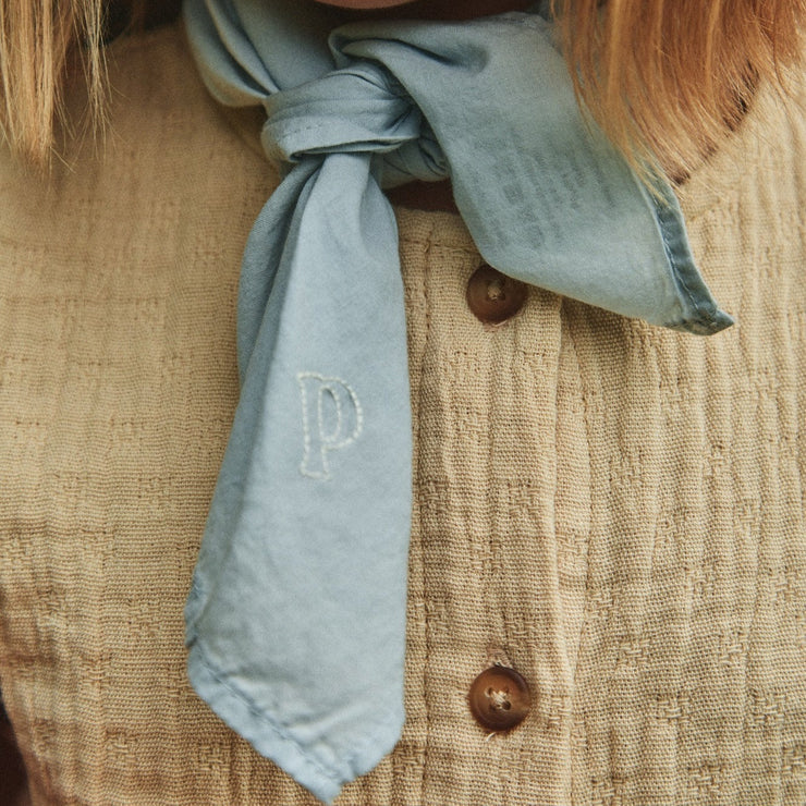 Foulard Tournesol - Pearl Blue