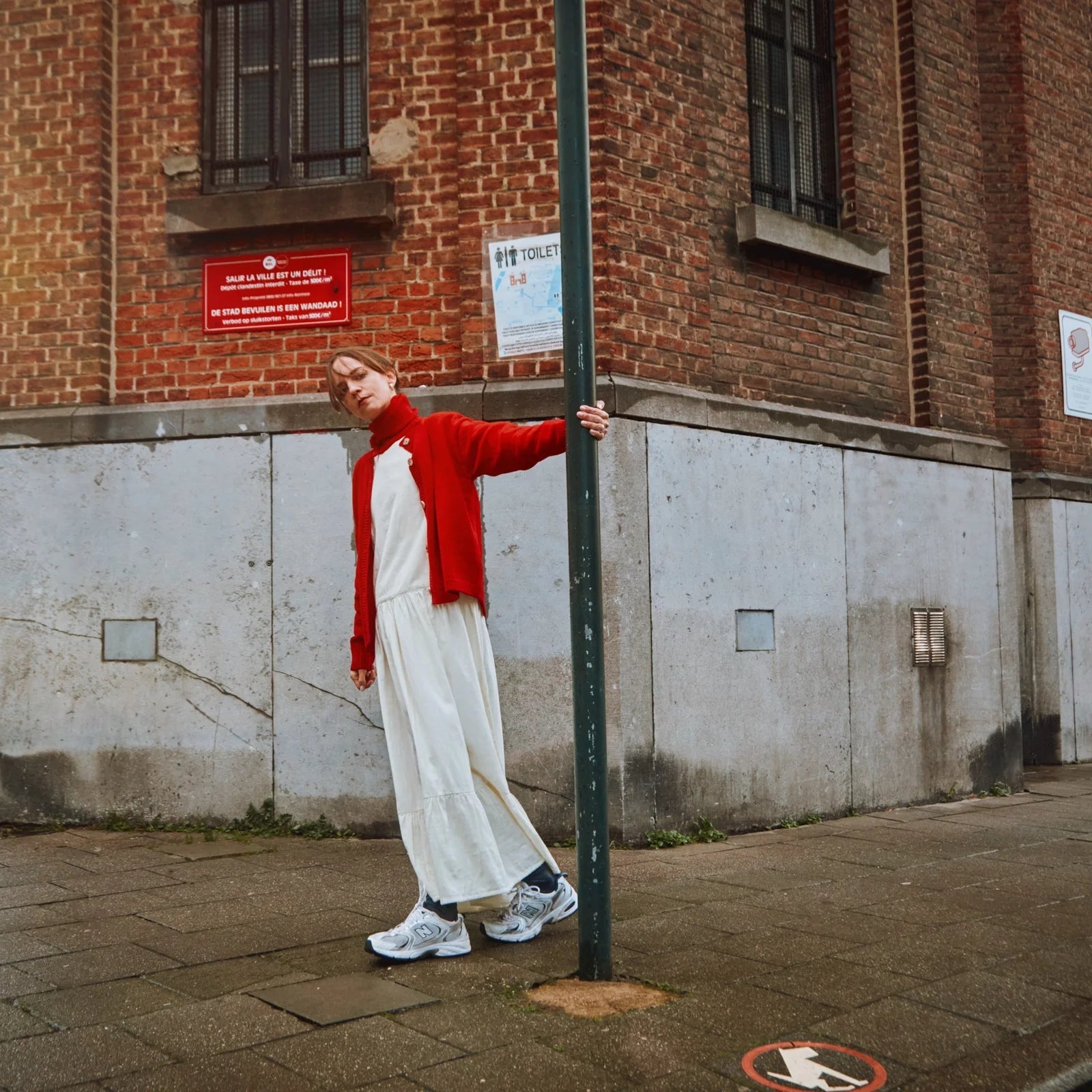 Pétale Wool Cardigan - Scarlett Red