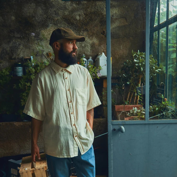 Short Sleeve Spiree Shirt - Almond Milk