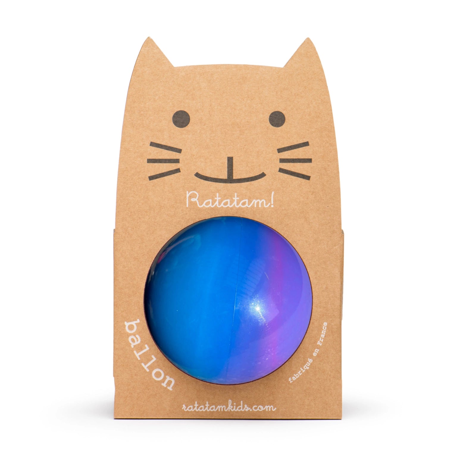 Ball - Bubble Gum - Blau&Violet - 15cm
