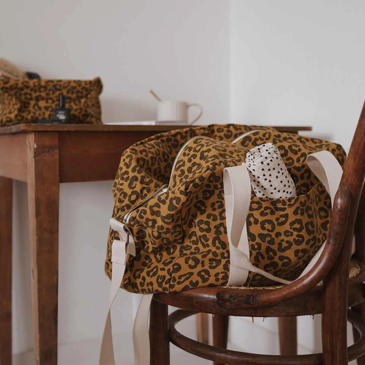 Tasche Raphael Leopard - Caramel