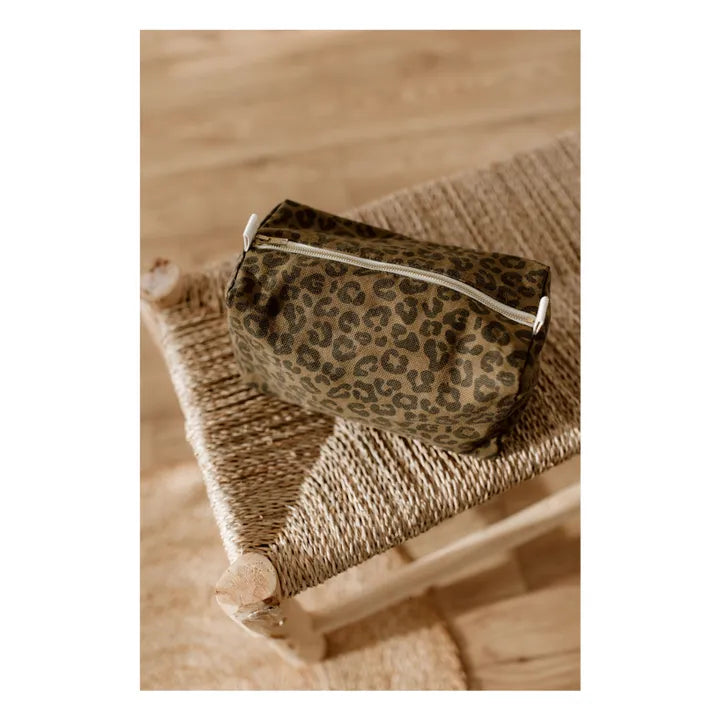 Pouch Leopard - Olive