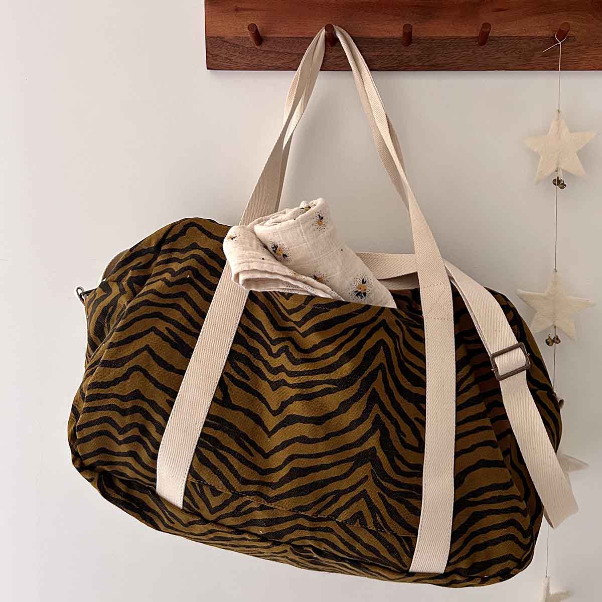 Tasche Raphael Zebra - Tapenade