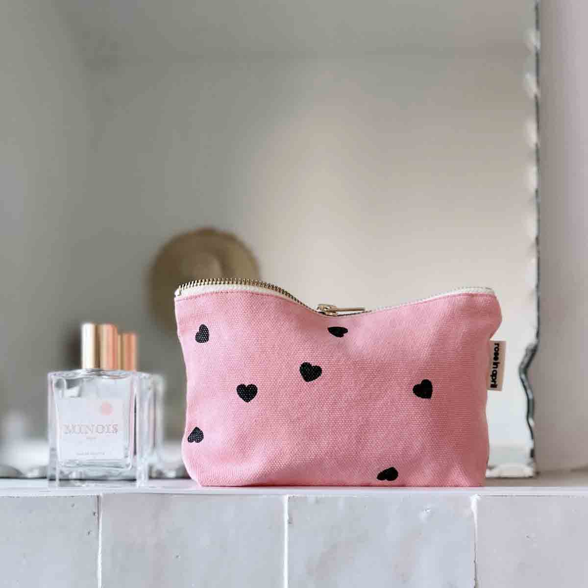 Pouch Sofia - Heart Strawberry