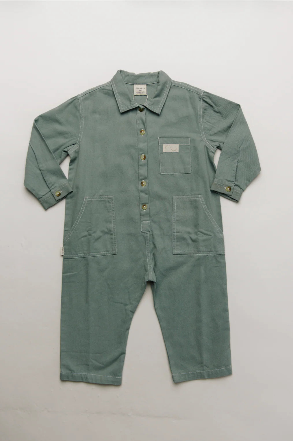 Western Overall - Seagreen