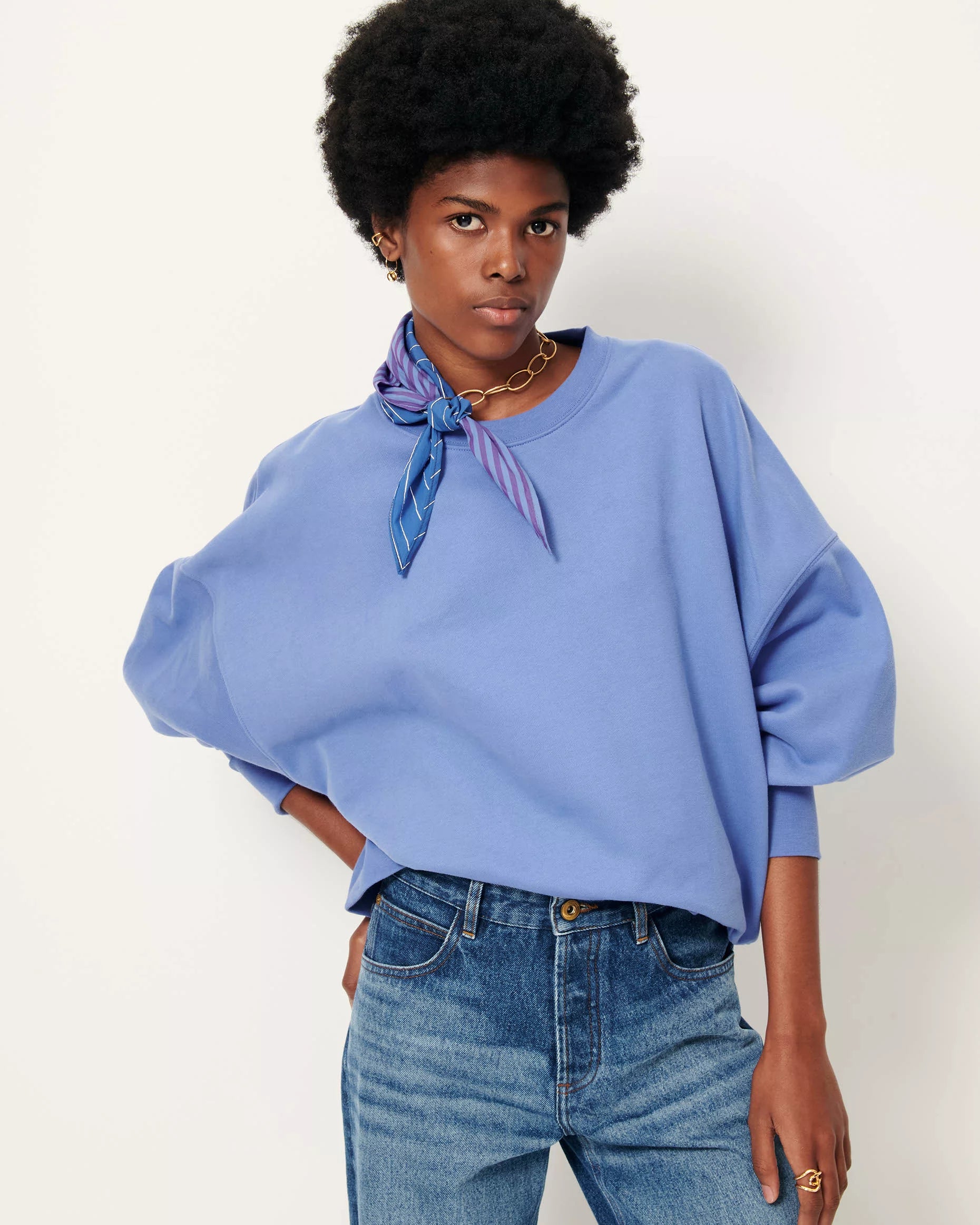 Isi Sweatshirt - Italian Blue