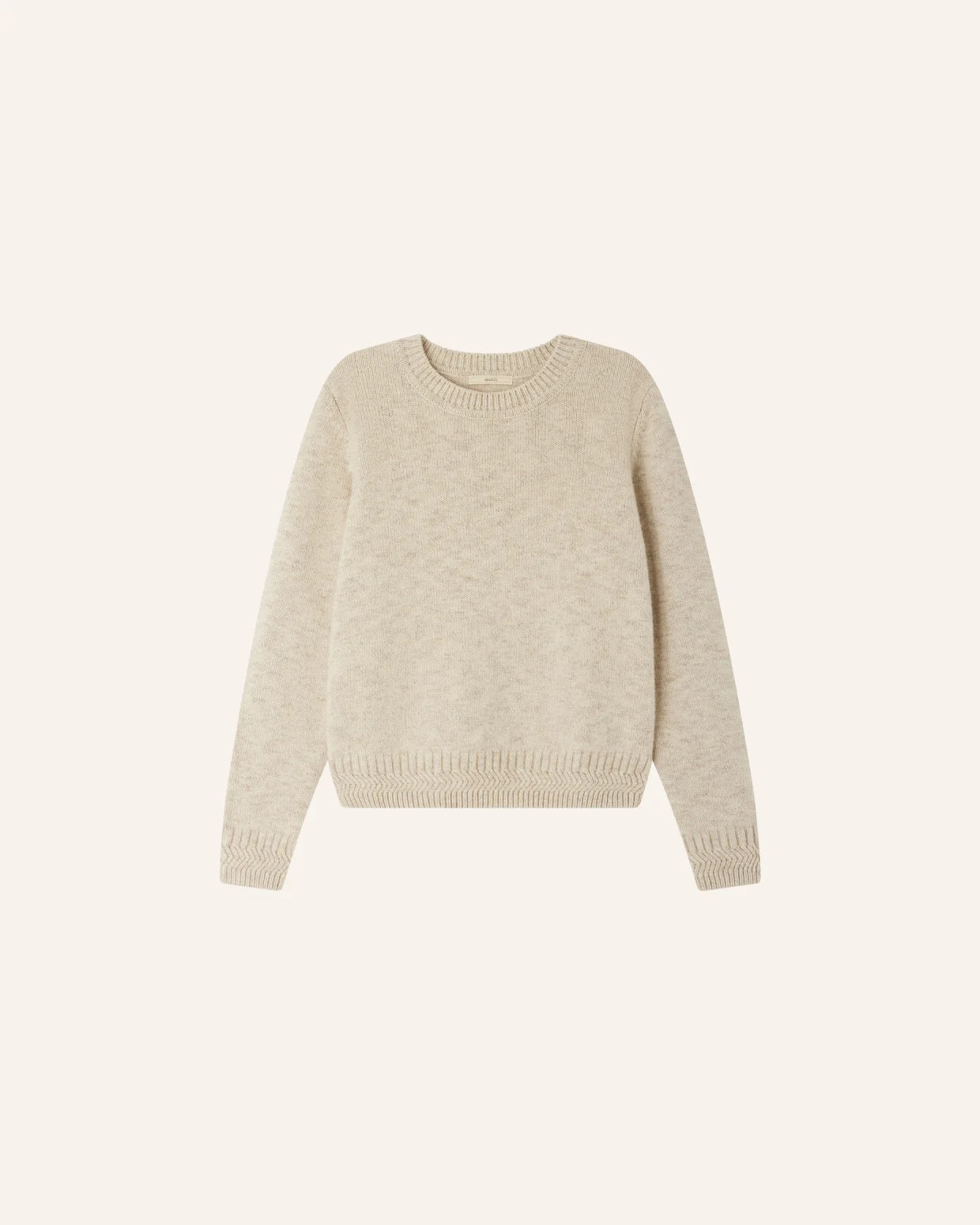 Silty Knit Sweater - Calcaire