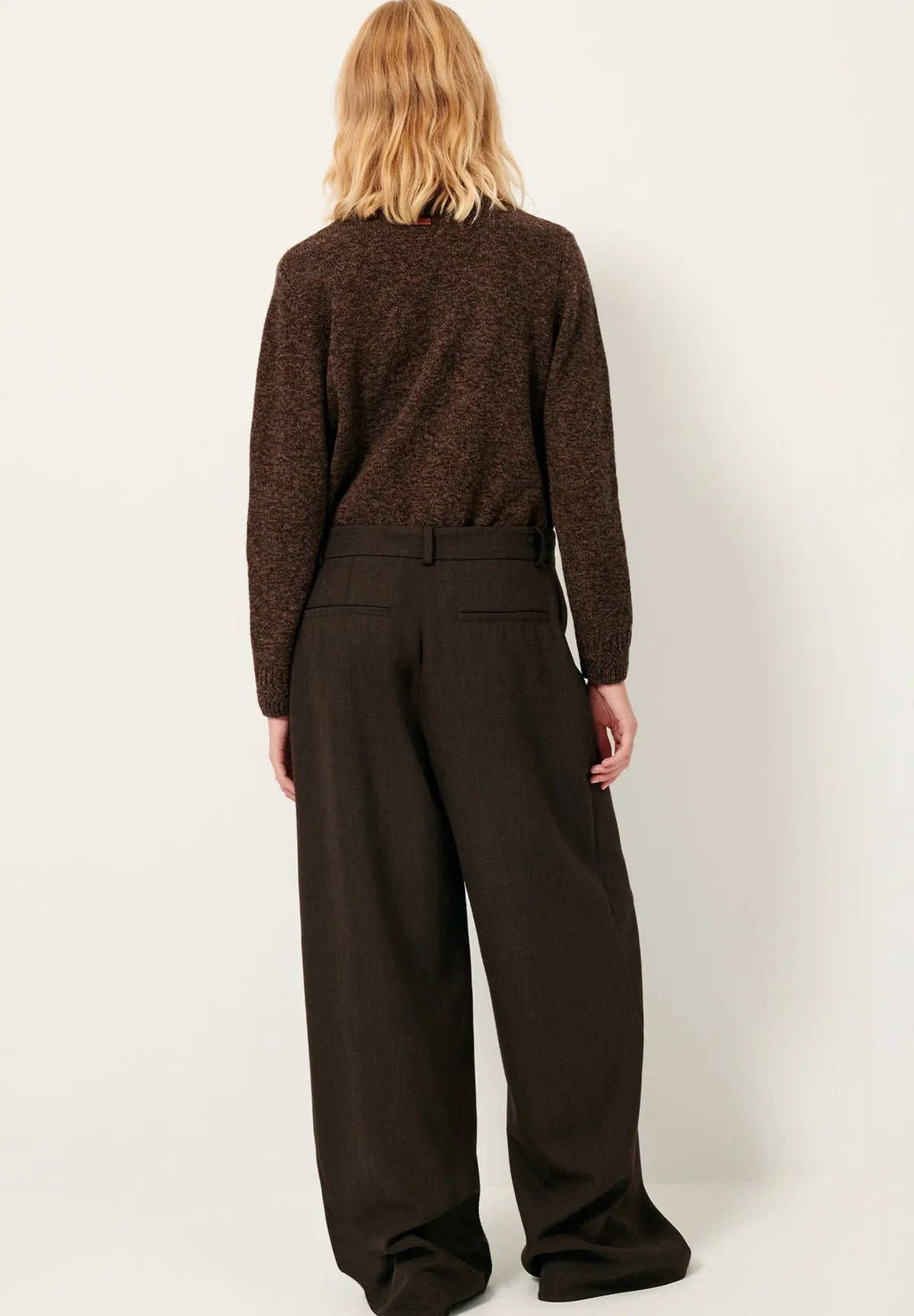 Silty Knit Sweater - Dark Stone