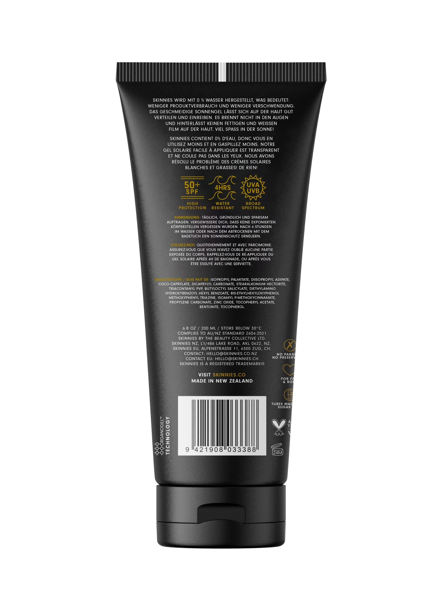 Skinnies Conquer SPF50 - 200ml