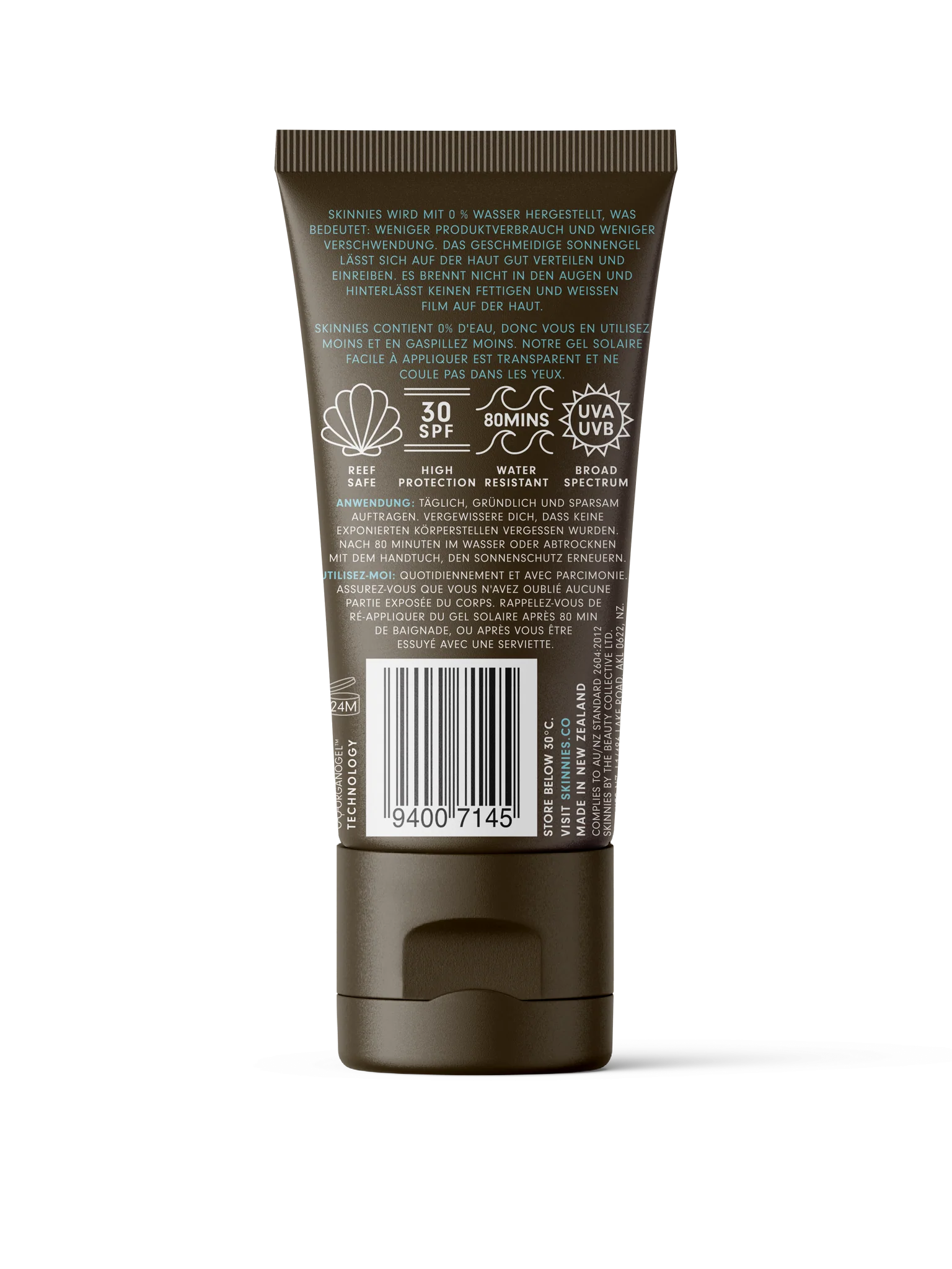 Skinnies Sonnengel SPF30 - 35ml