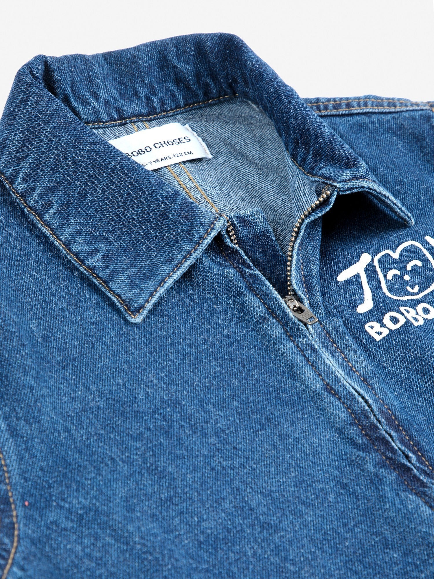 Smiling Denim Overall