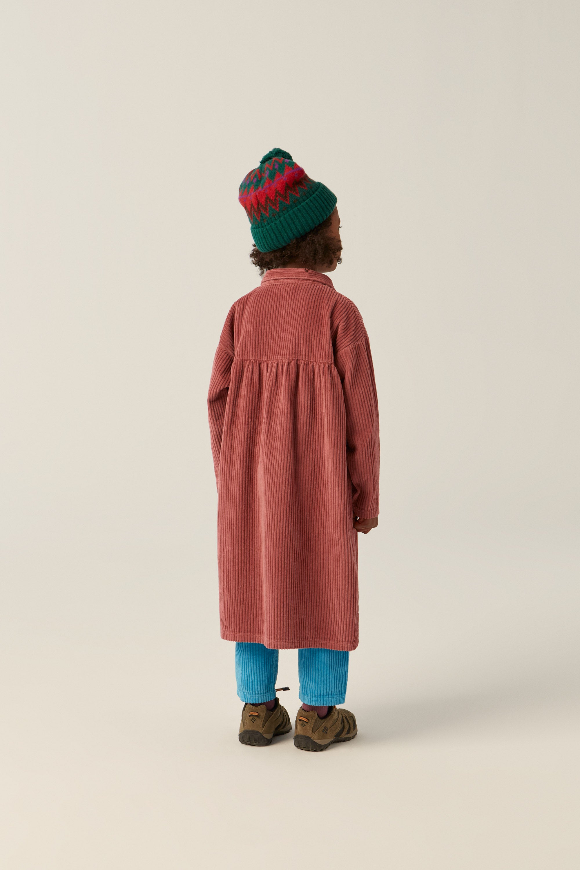 Cord Kleid - Purple