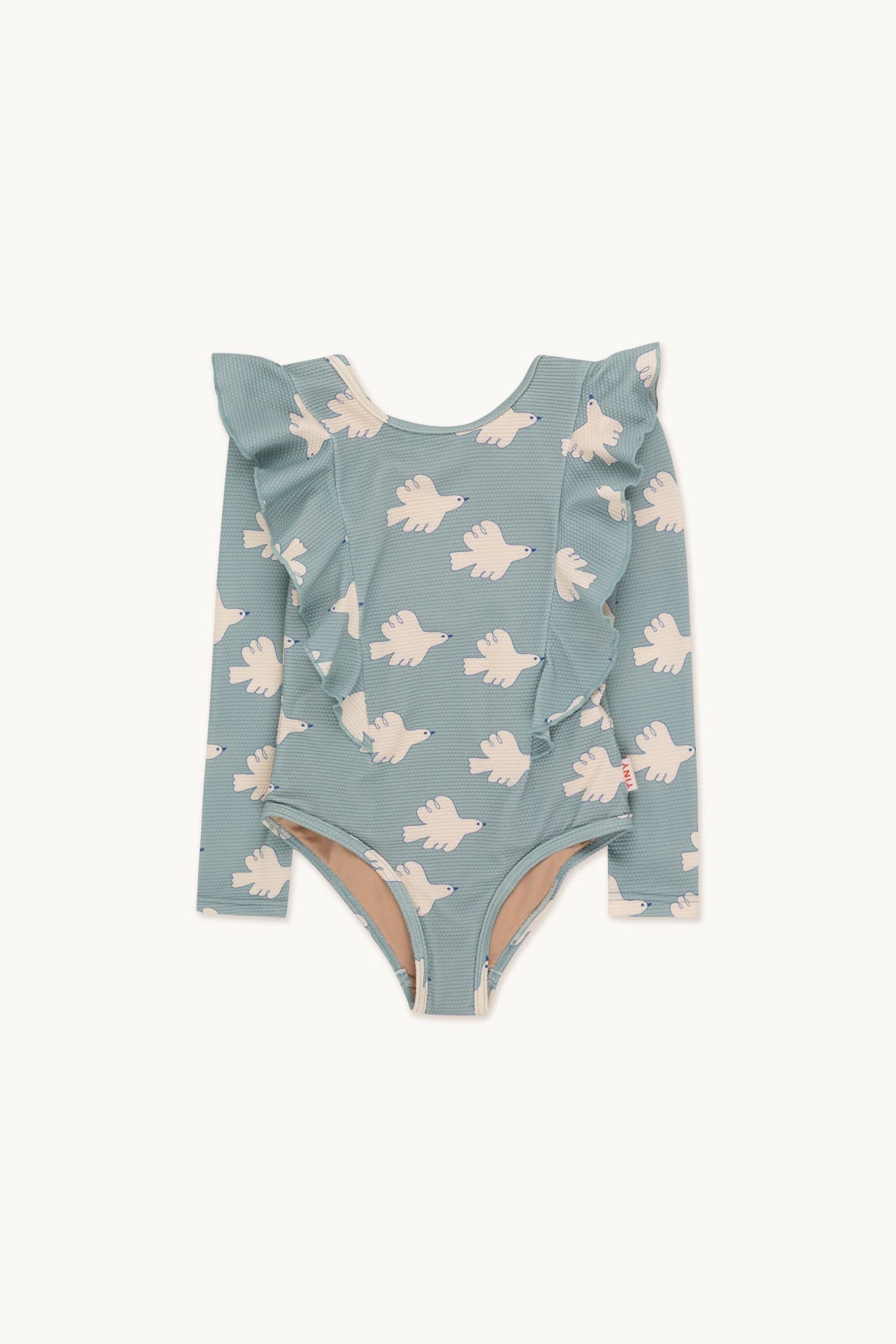 Doves Swimsuit - Warm Grey