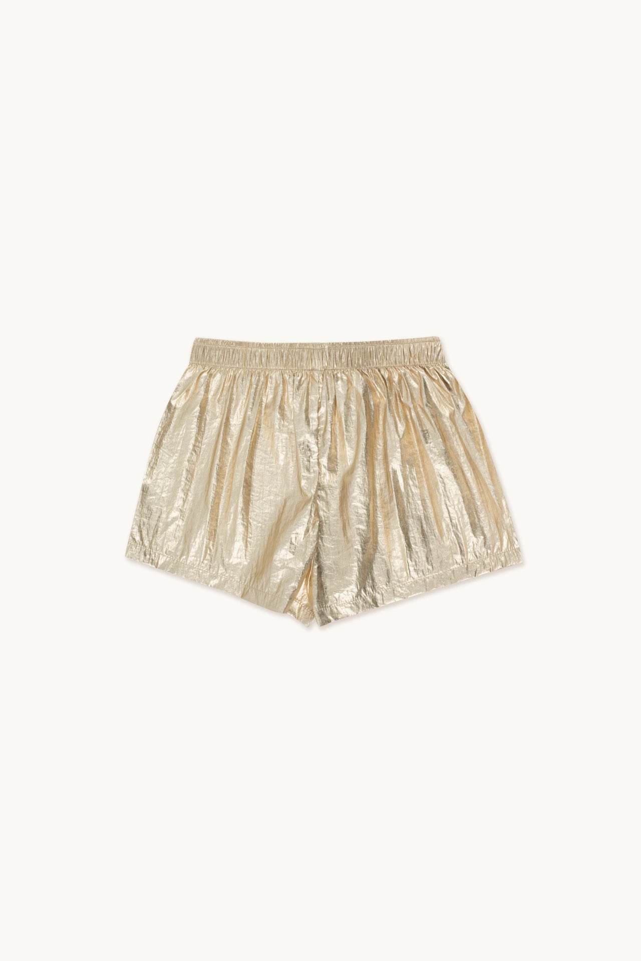 Shiny Shorts - Gold