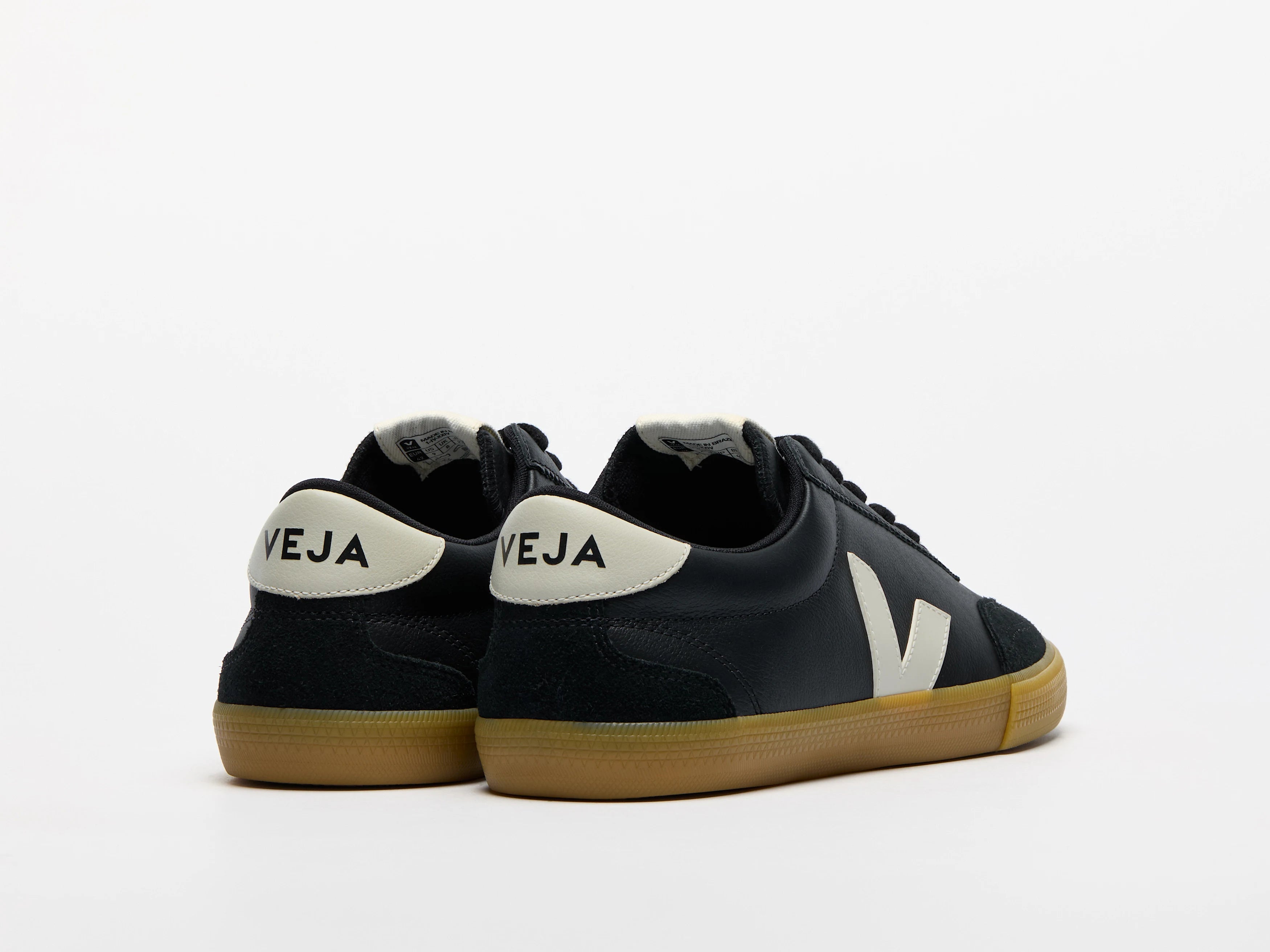 Volley O.T. Leather - Black Pierre