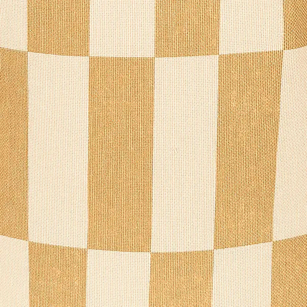 Vibes Large Korb - Mustard and Sand Tiles
