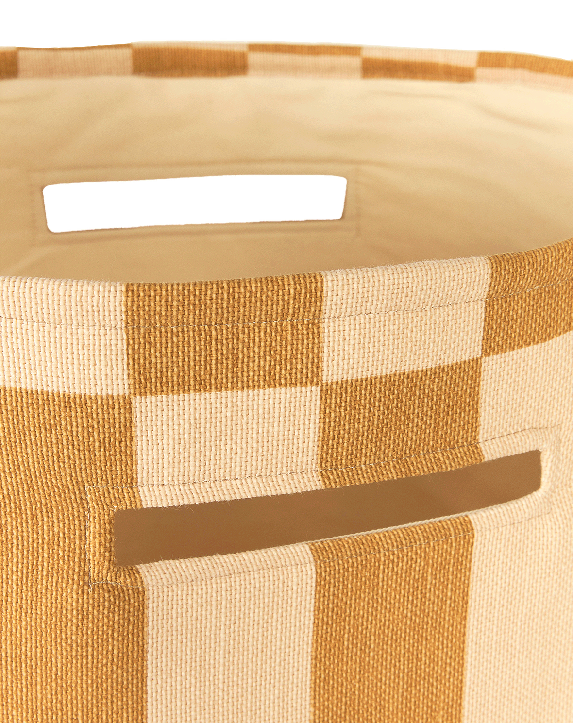 Vibes Large Korb - Mustard and Sand Tiles
