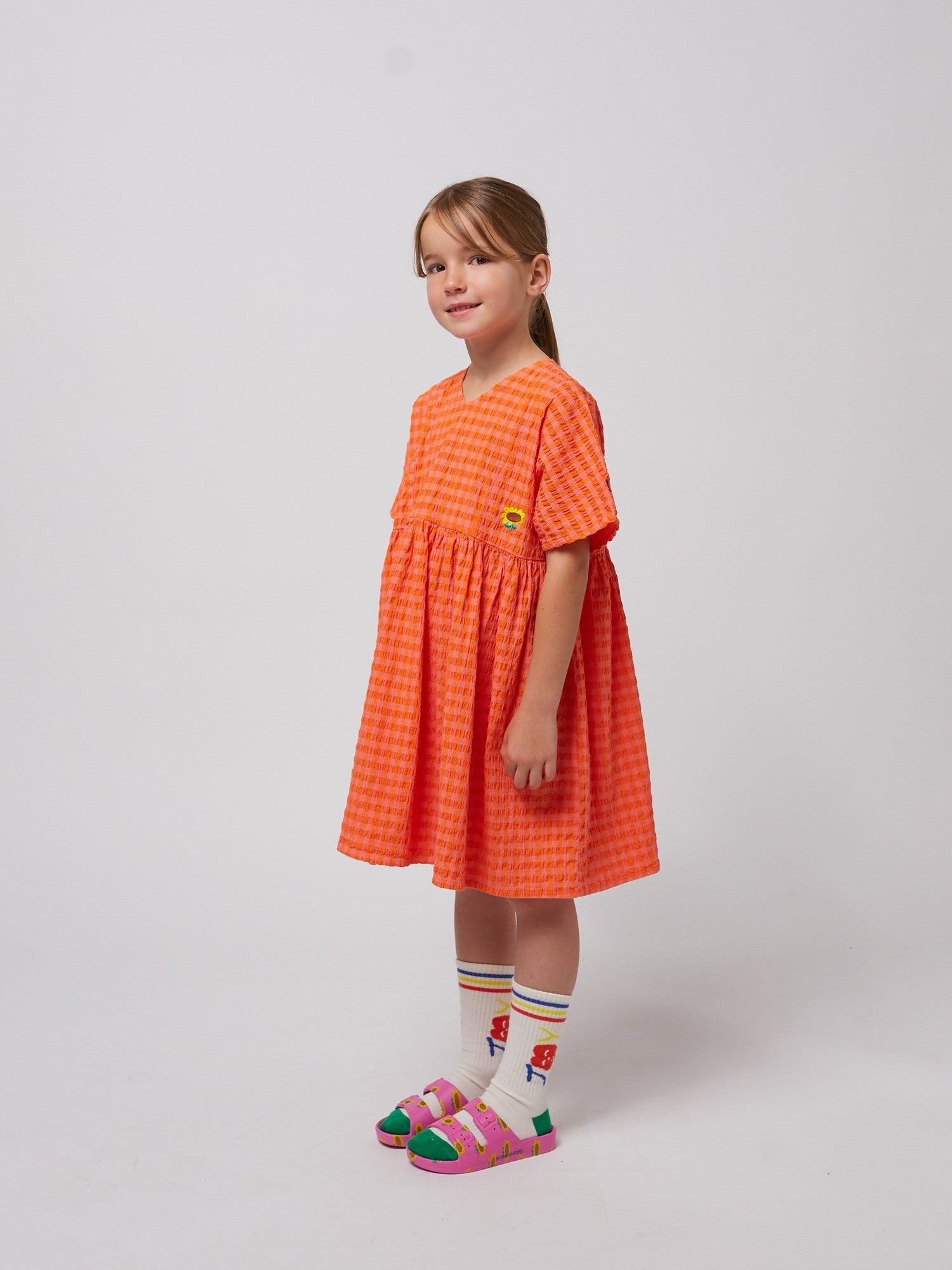 Vichy Woven Dress