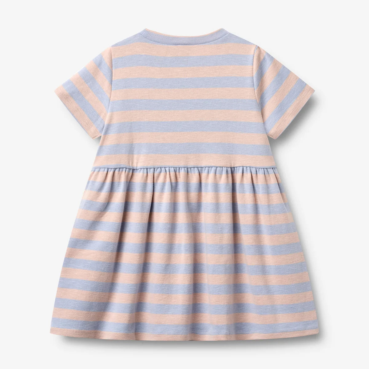 Anna Jersey Dress - Powder Stripe