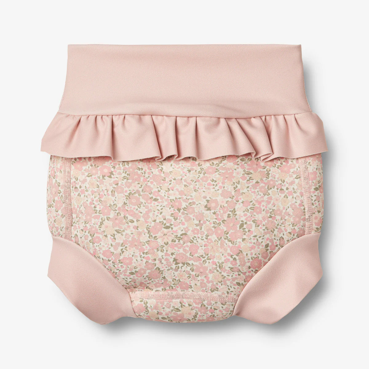 Neoprene Swim Pants Rita - Ivory Flower Meadow