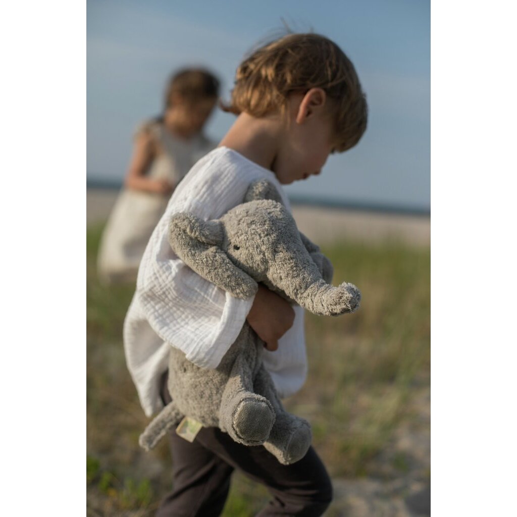 Kuscheltier Elefant Klein - Grau