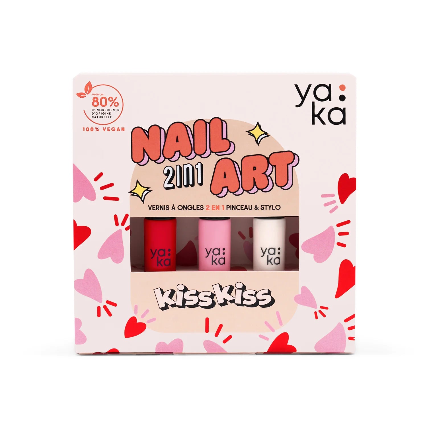 Nail Art Kit - Kiss Kiss