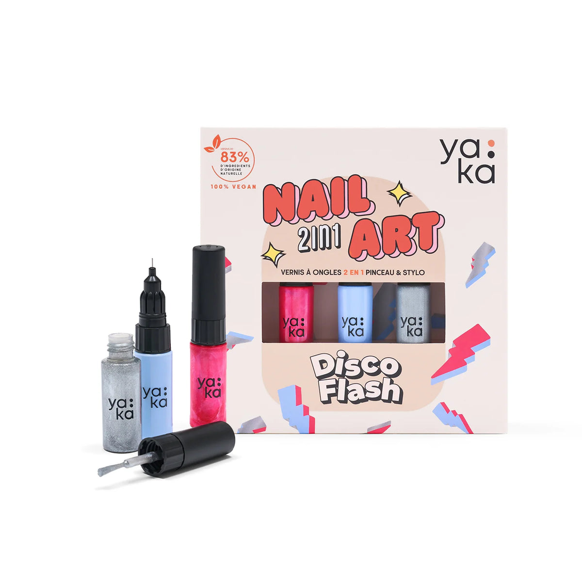 Nail Art Kit - Disco Flash