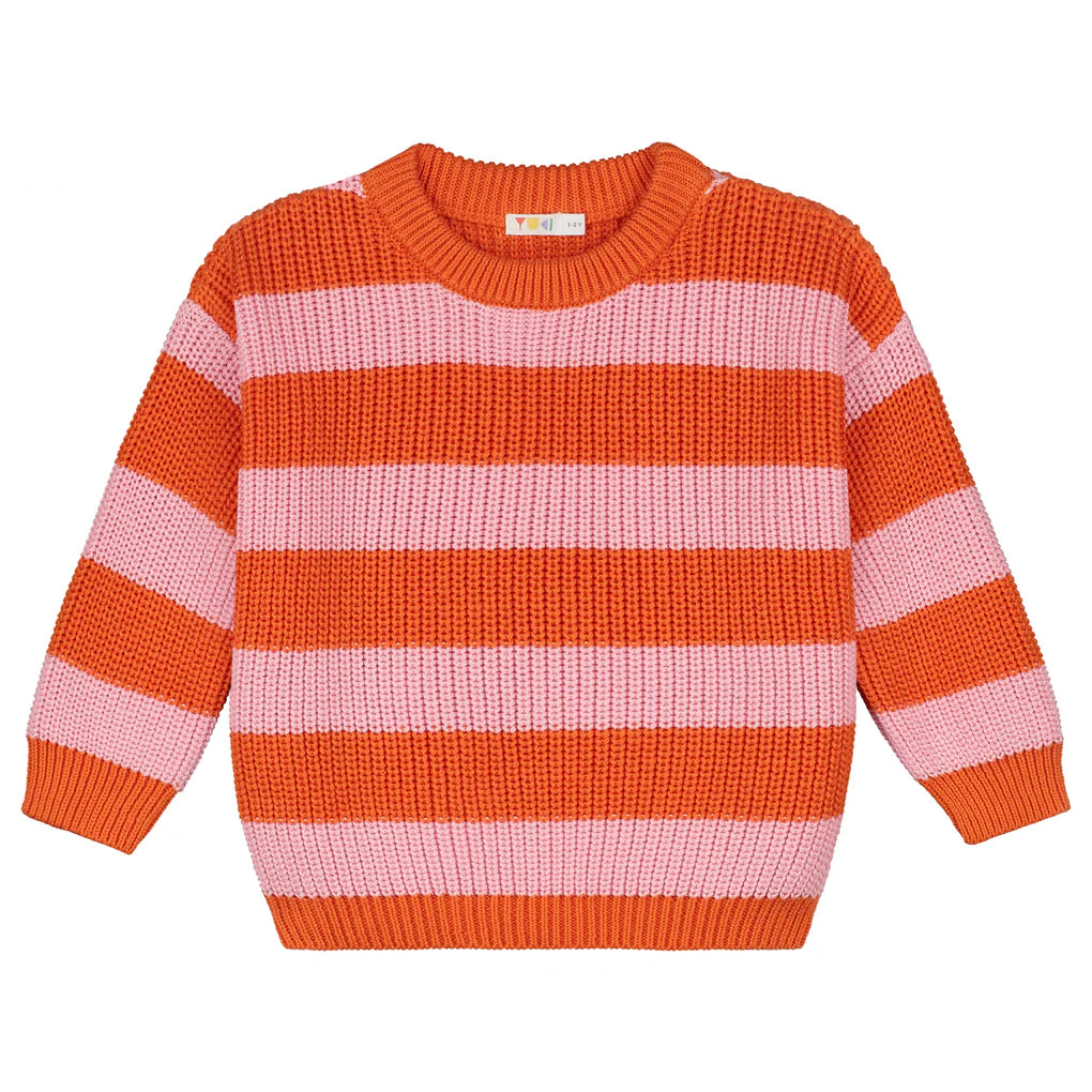 Stripes Knit Sweater - Festival