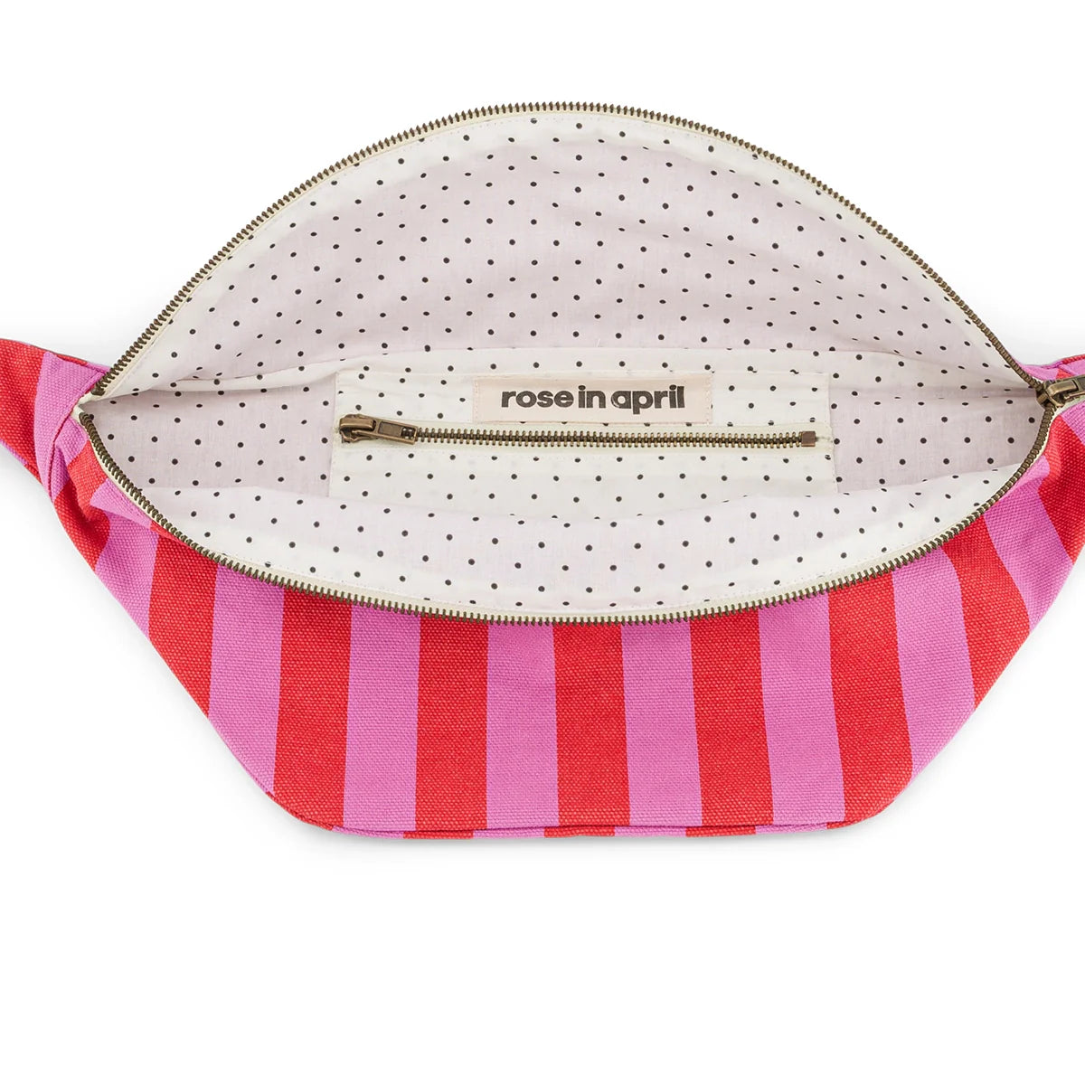 Gürteltasche Banana Stripes - Orchid/Red