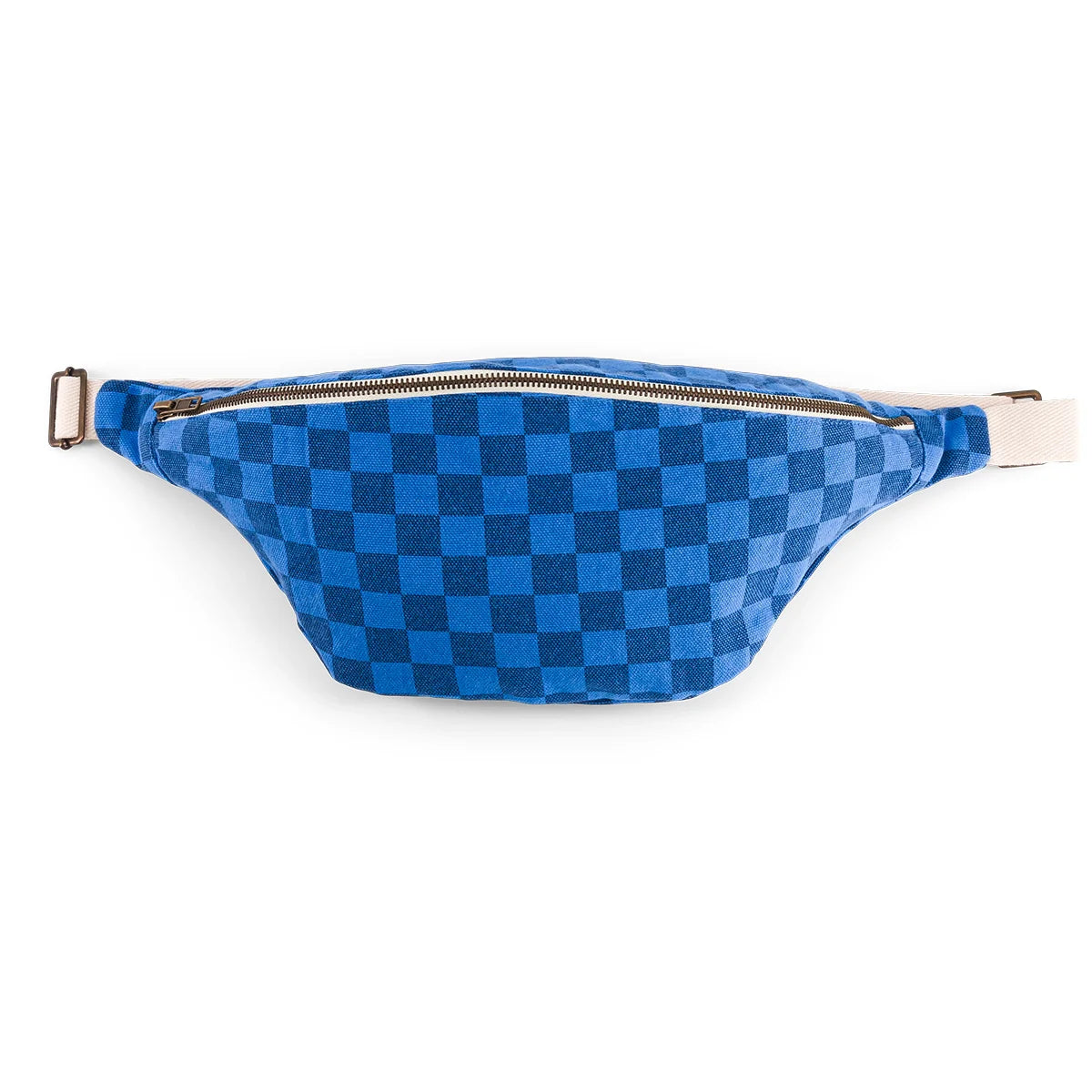 Gürteltasche Banana Check - Blue